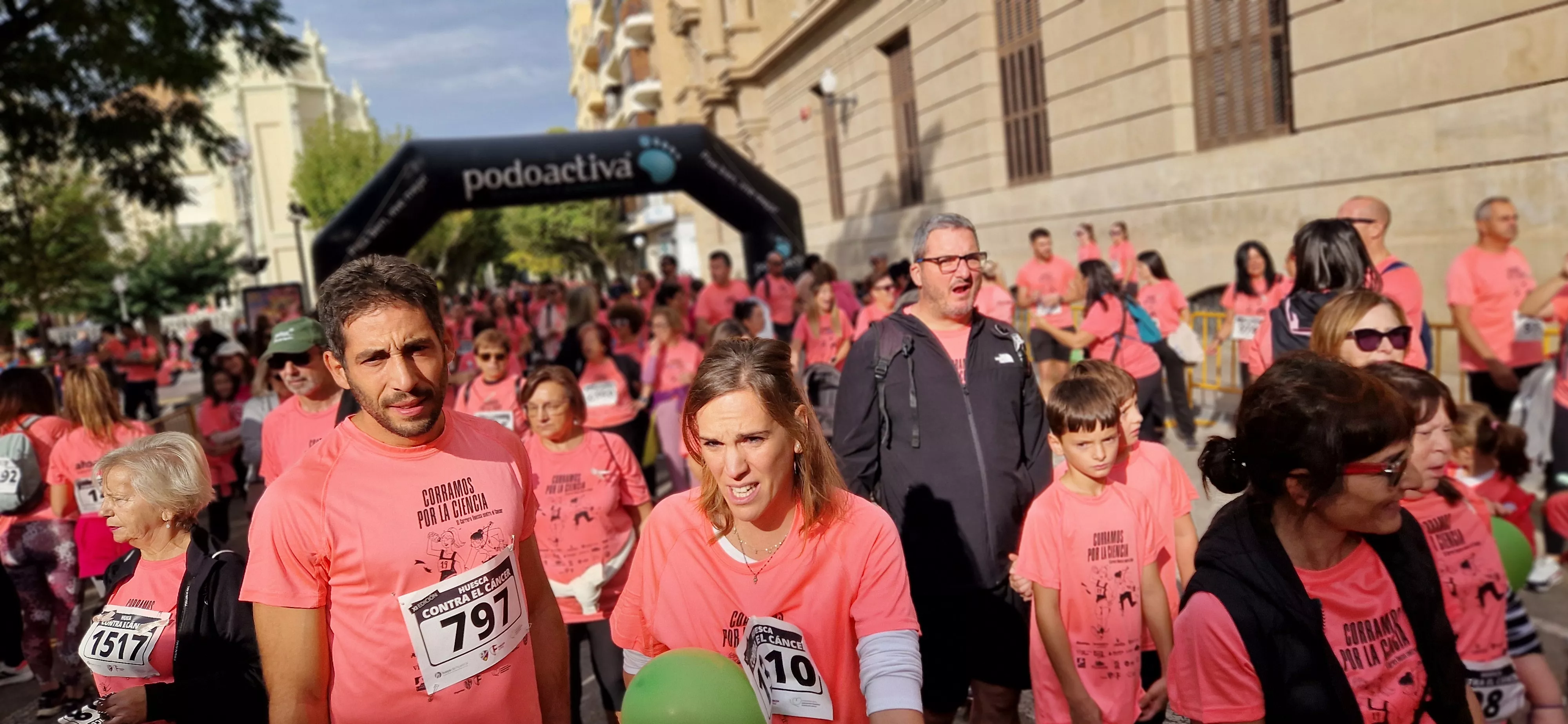 XI Carrera contra el Cáncer de Huesca. Foto Myriam Martínez