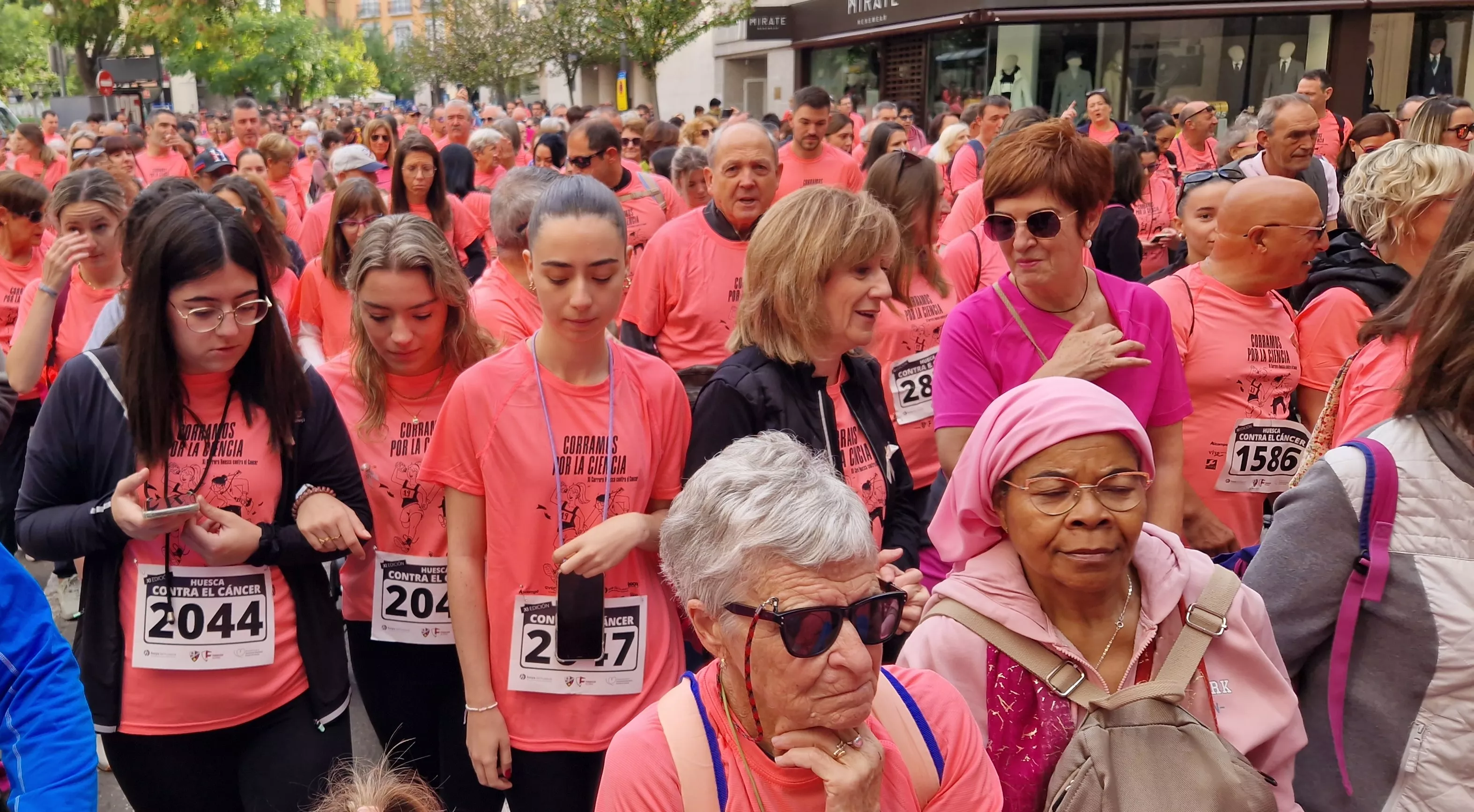 XI Carrera contra el Cáncer de Huesca. Foto Myriam Martínez