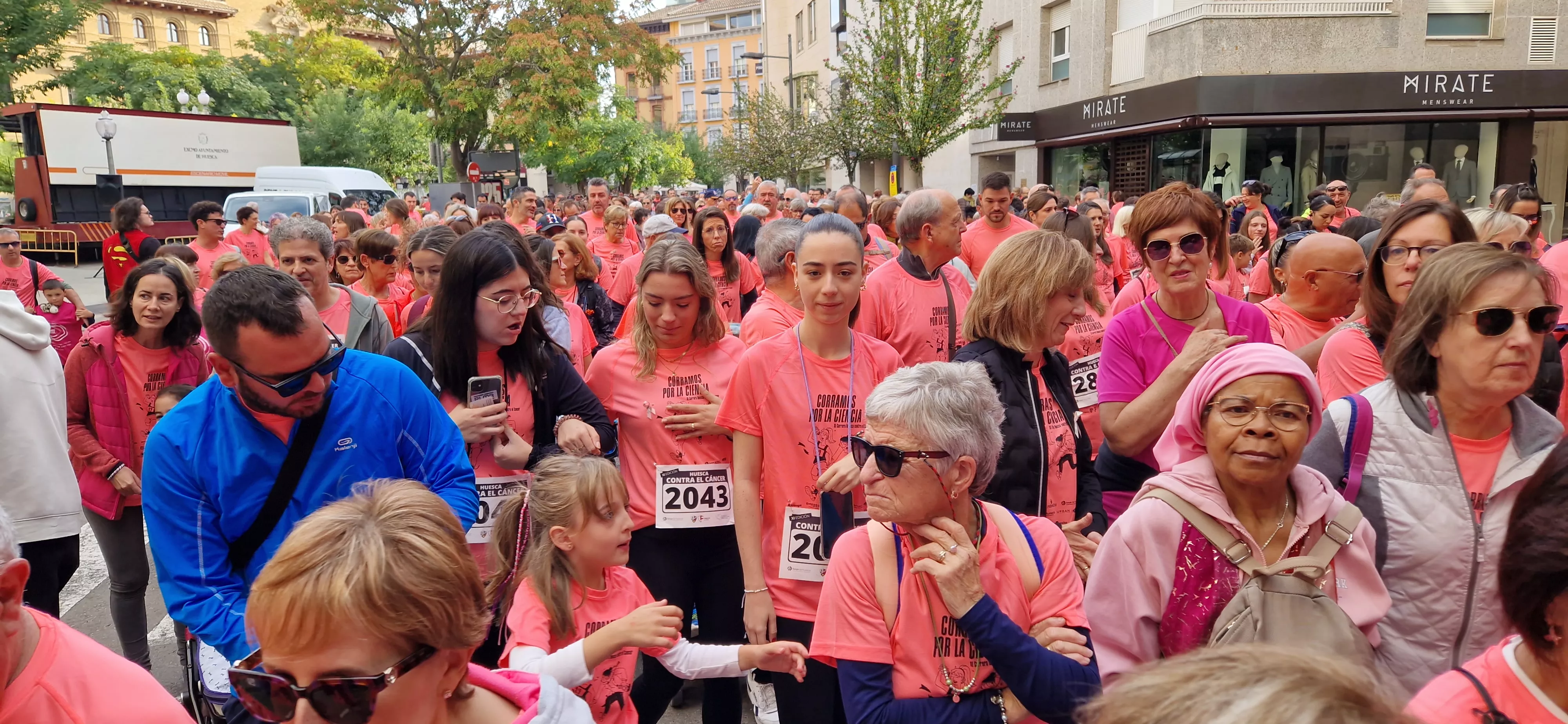 XI Carrera contra el Cáncer de Huesca. Foto Myriam Martínez