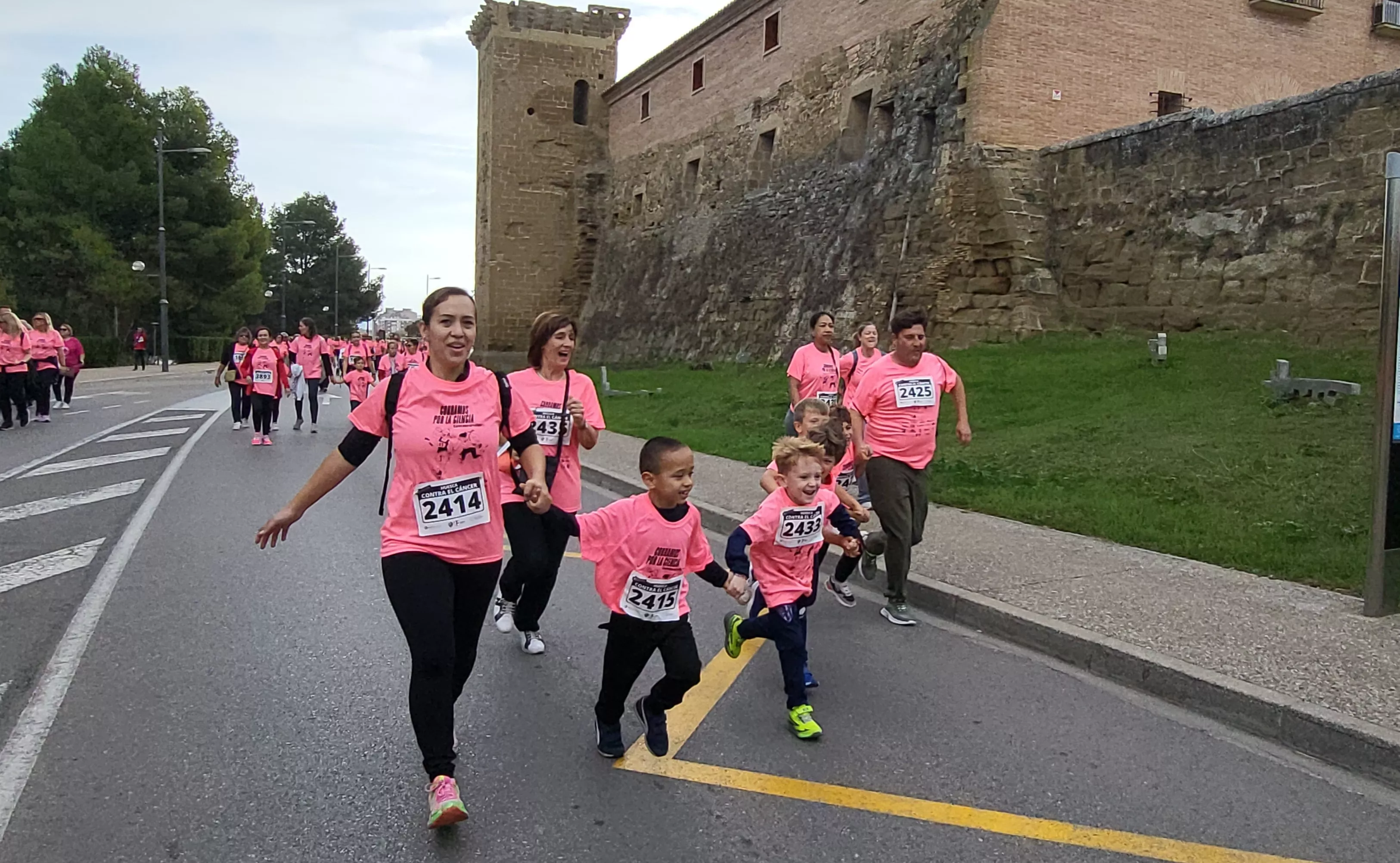 XI Carrera contra el Cáncer de Huesca. Foto Mercedes Manterola