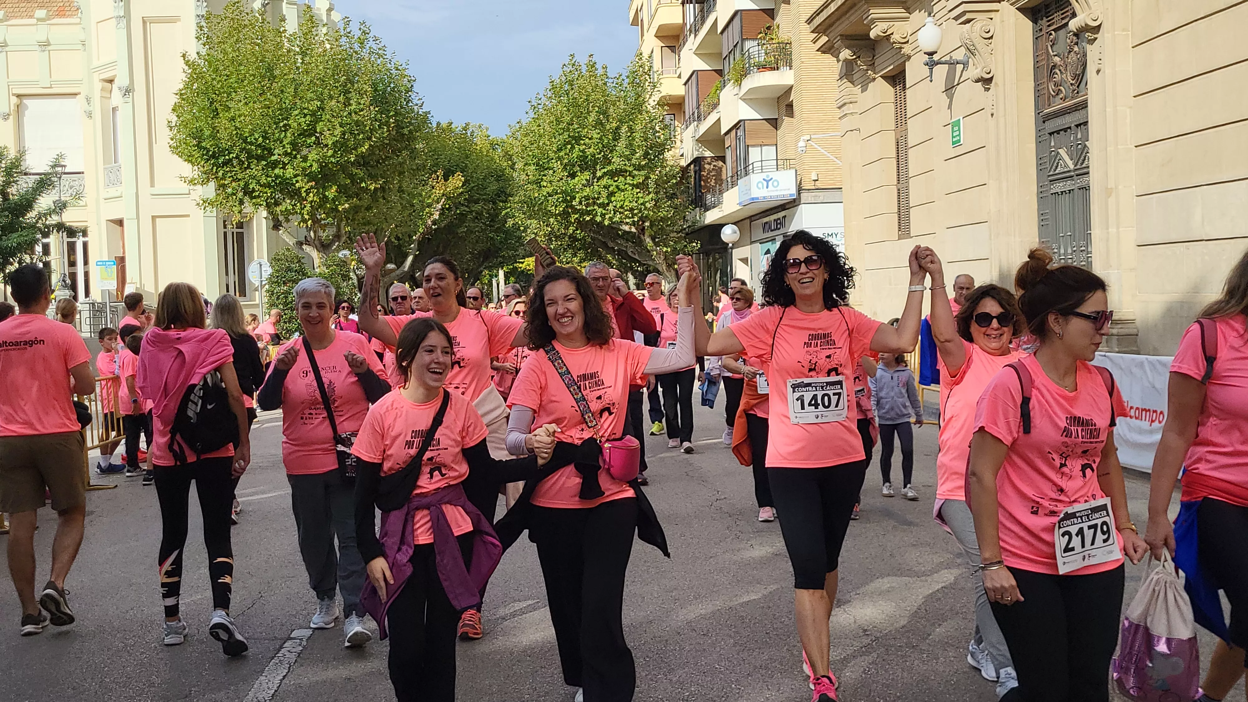 XI Carrera contra el Cáncer de Huesca. Foto Mercedes Manterola