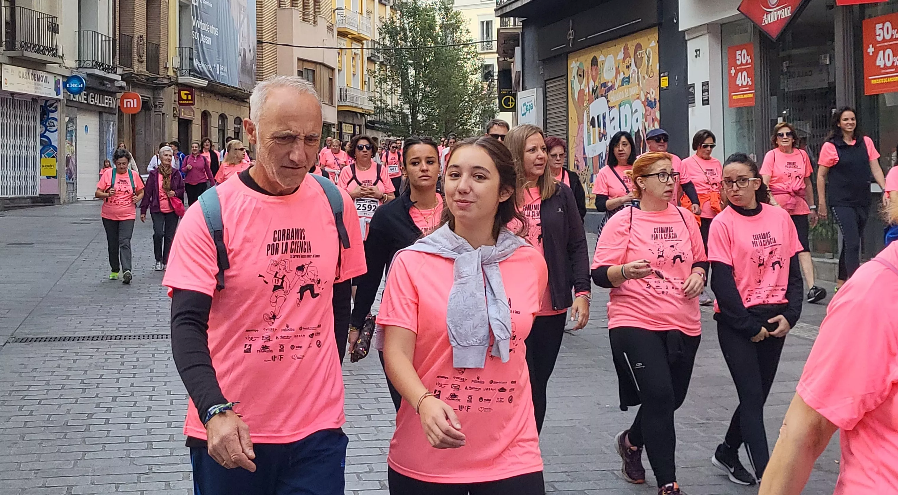 XI Carrera contra el Cáncer de Huesca. Foto Mercedes Manterola