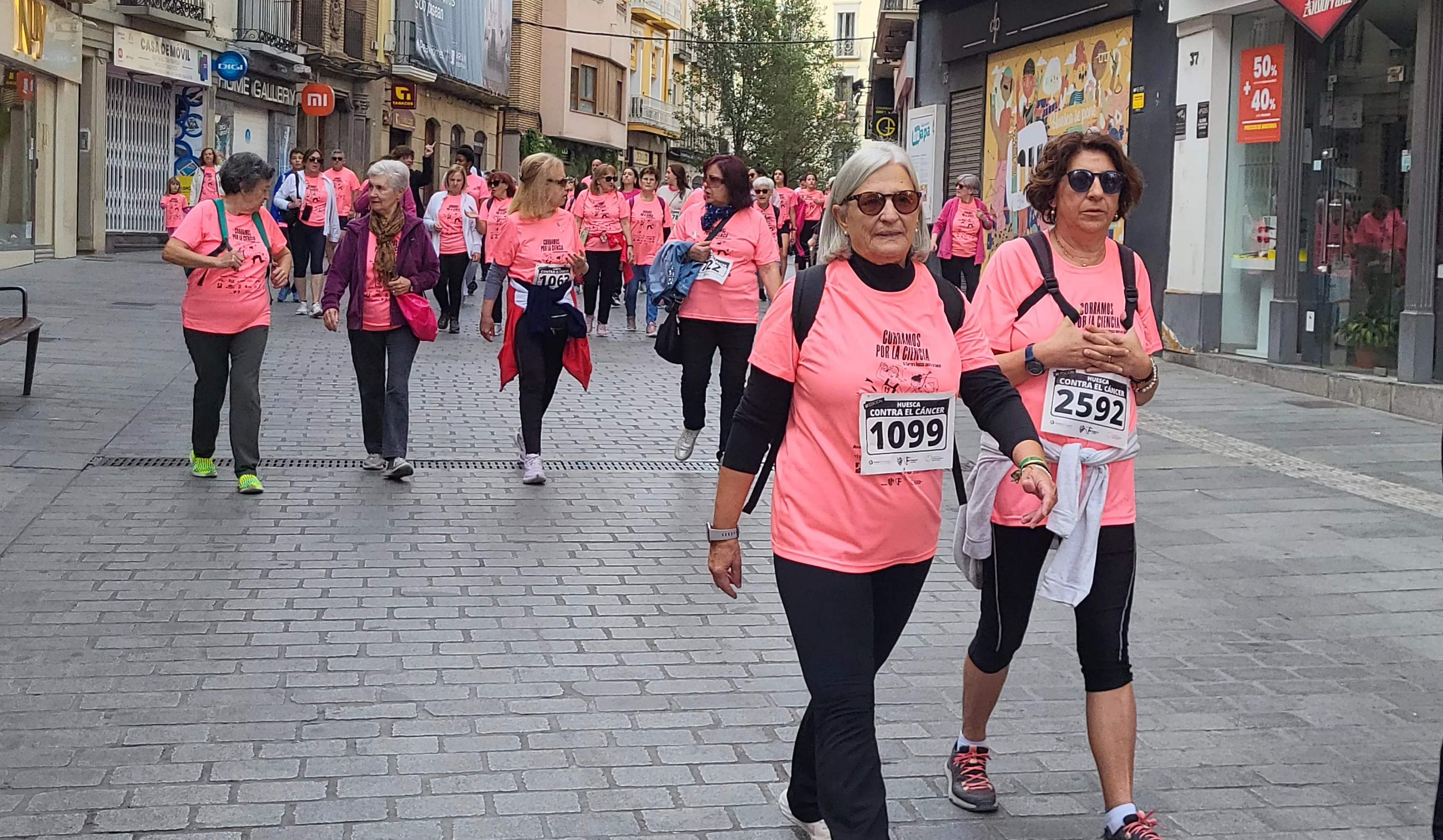 XI Carrera contra el Cáncer de Huesca. Foto Mercedes Manterola