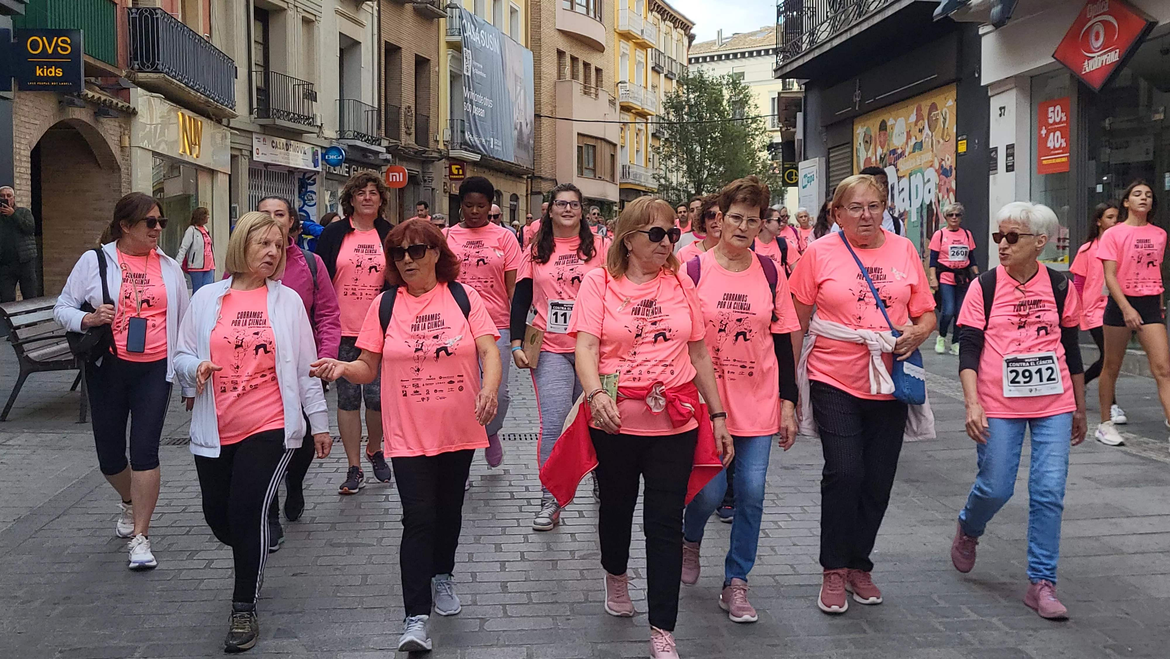 XI Carrera contra el Cáncer de Huesca. Foto Mercedes Manterola