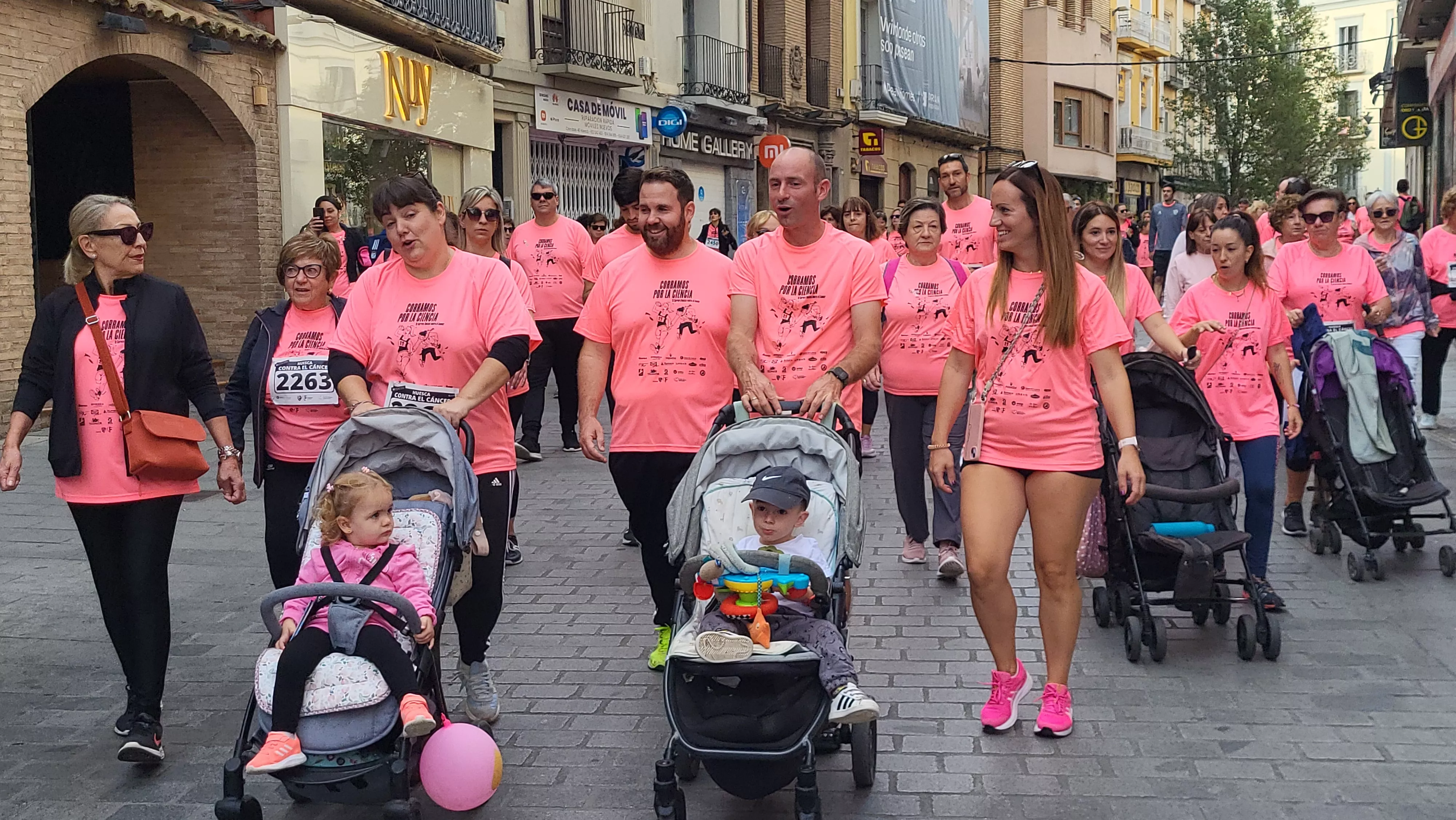 XI Carrera contra el Cáncer de Huesca. Foto Mercedes Manterola