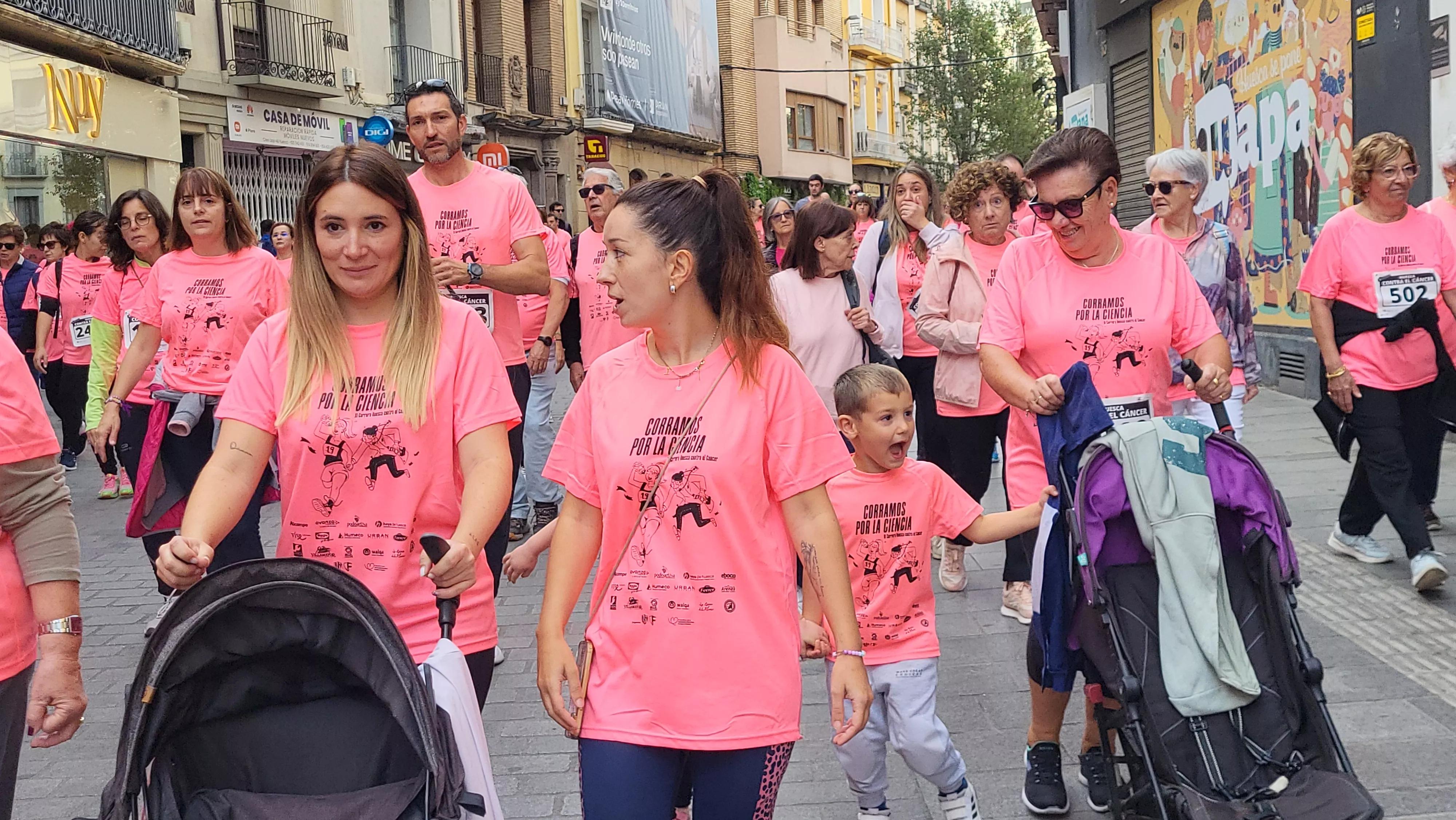 XI Carrera contra el Cáncer de Huesca. Foto Mercedes Manterola