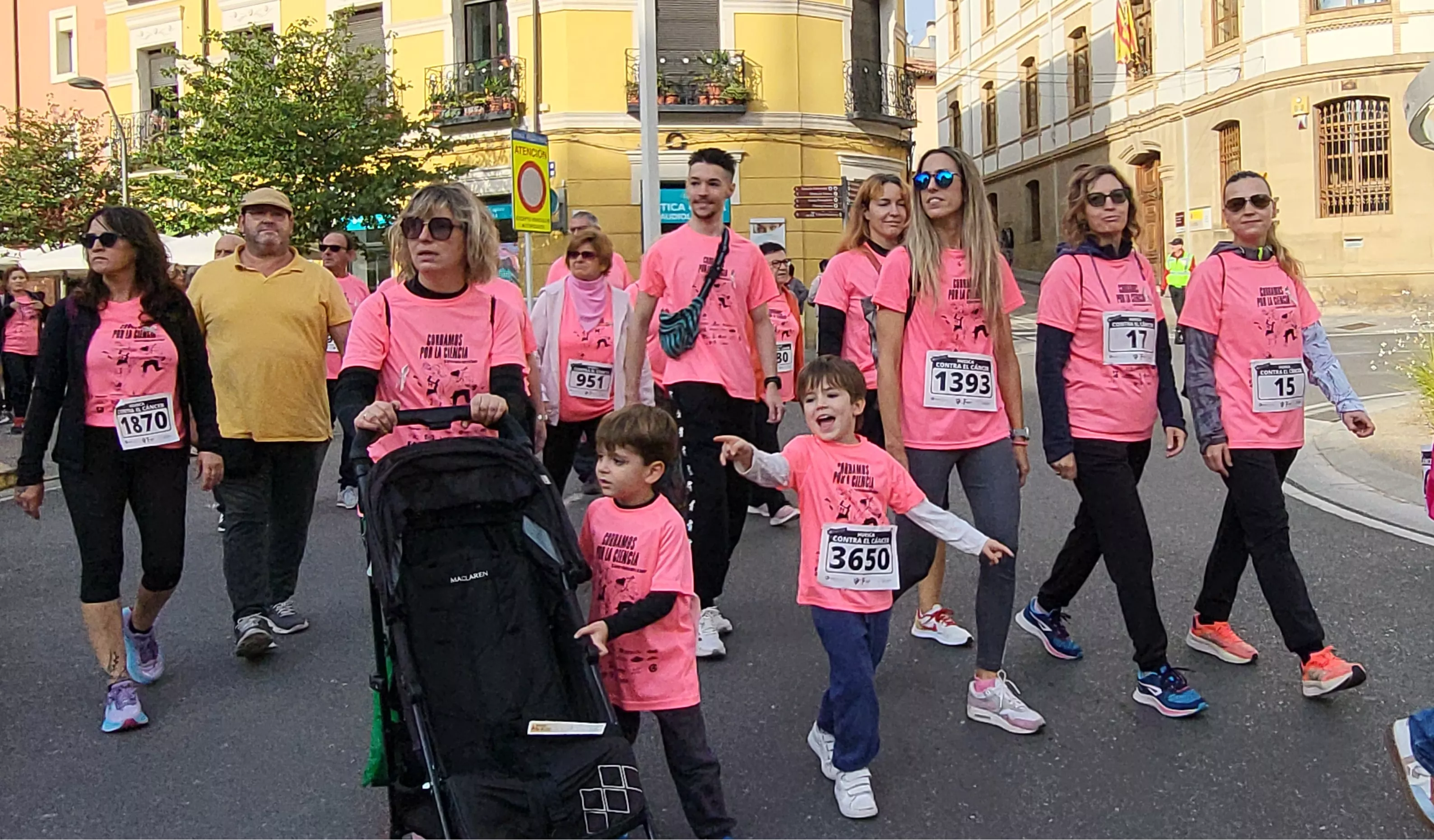 XI Carrera contra el Cáncer de Huesca. Foto Mercedes Manterola