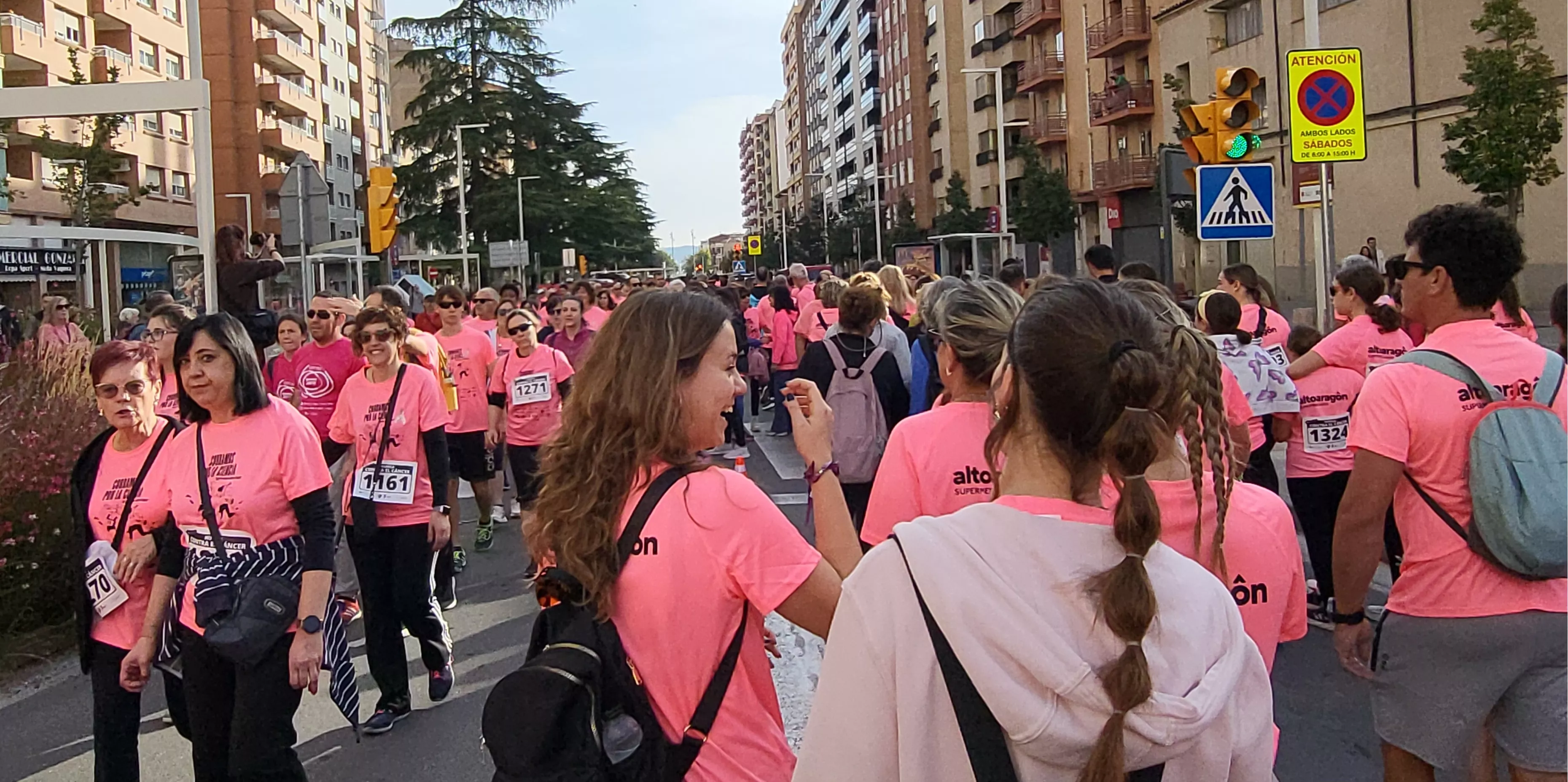 XI Carrera contra el Cáncer de Huesca. Foto Mercedes Manterola