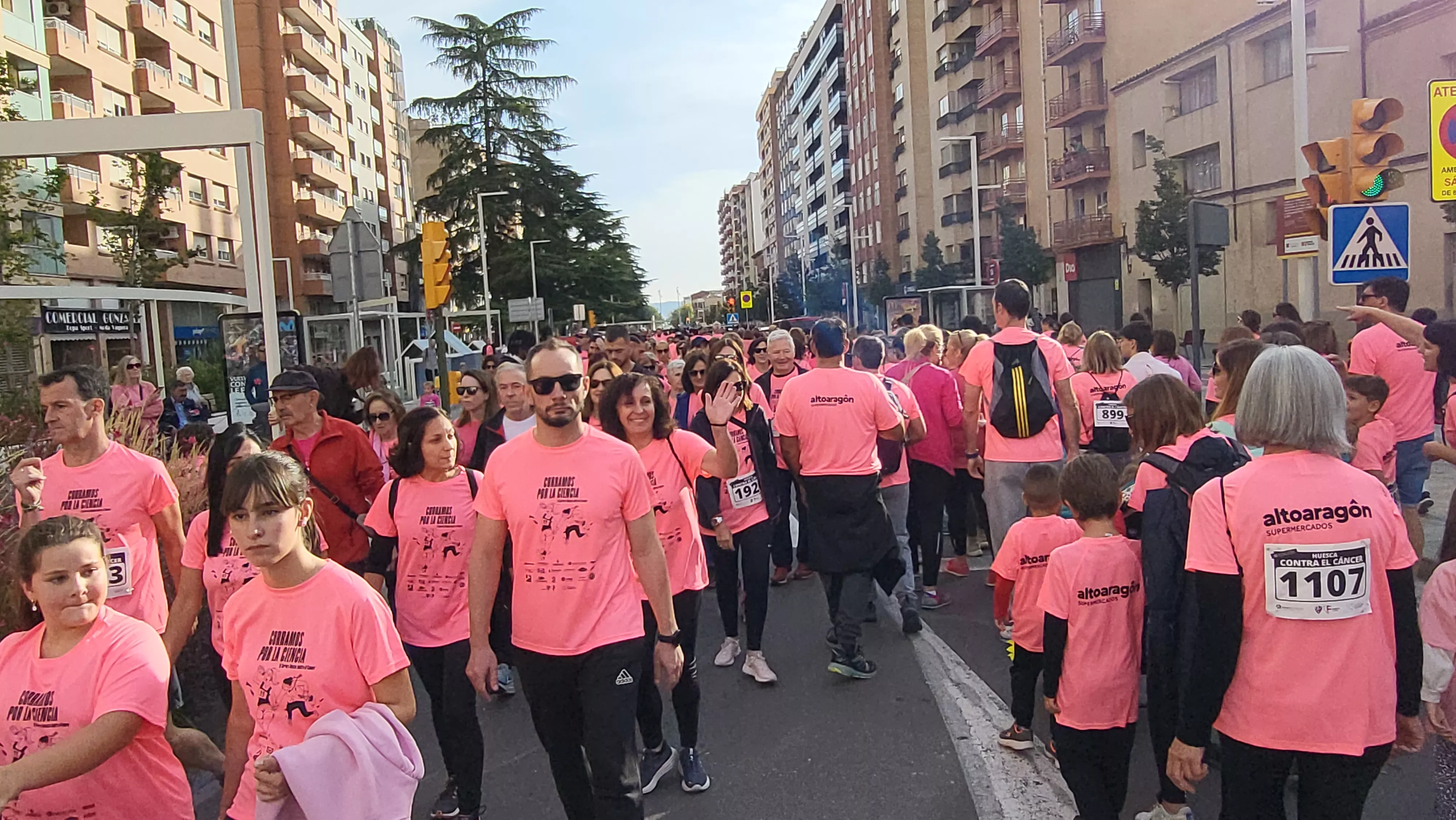 XI Carrera contra el Cáncer de Huesca. Foto Mercedes Manterola