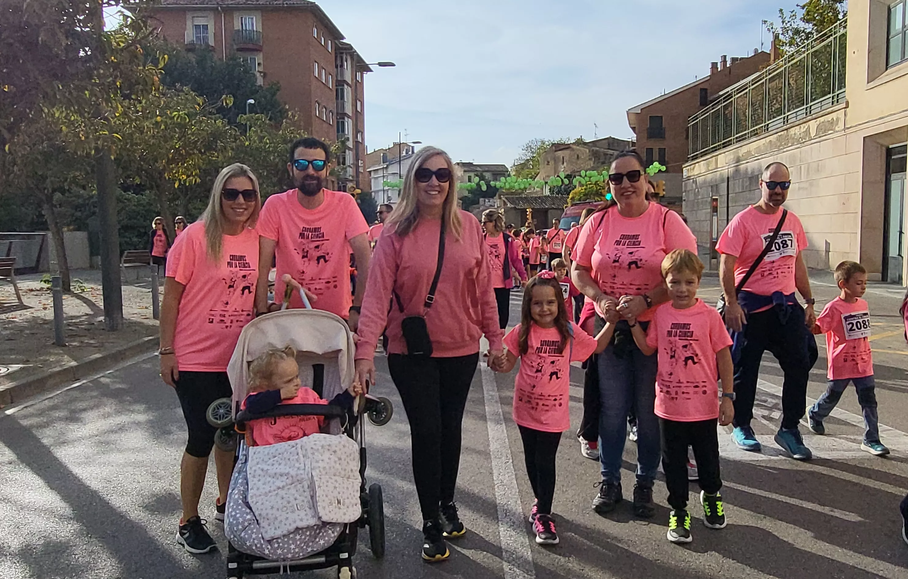 XI Carrera contra el Cáncer de Huesca. Foto Mercedes Manterola