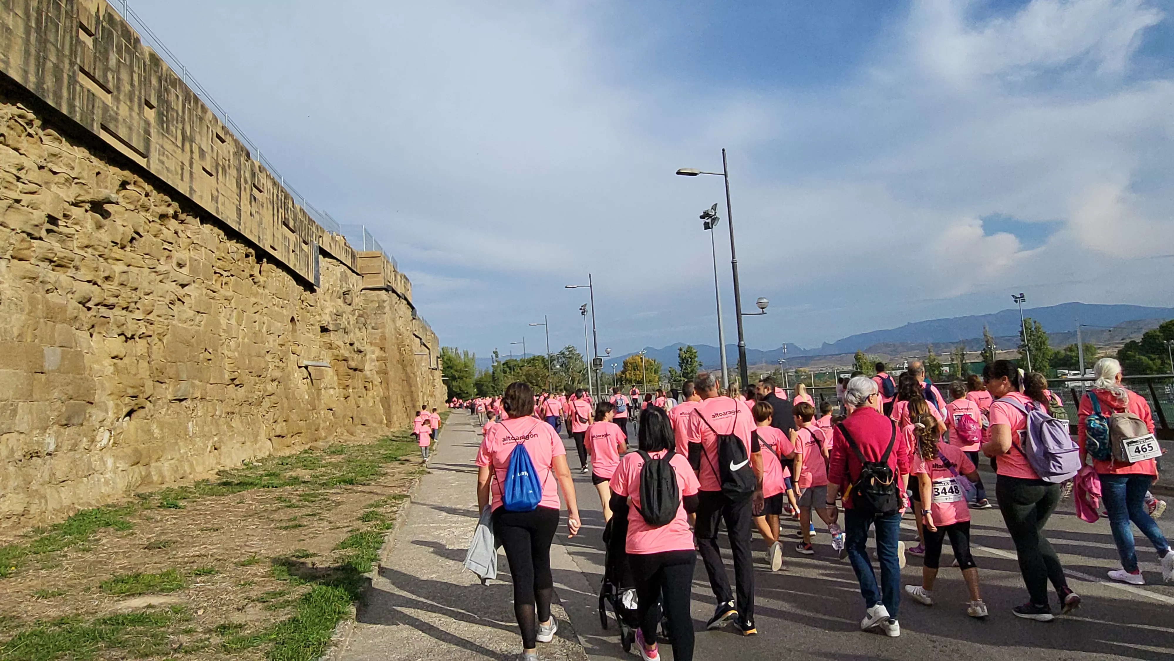 XI Carrera contra el Cáncer de Huesca. Foto Mercedes Manterola