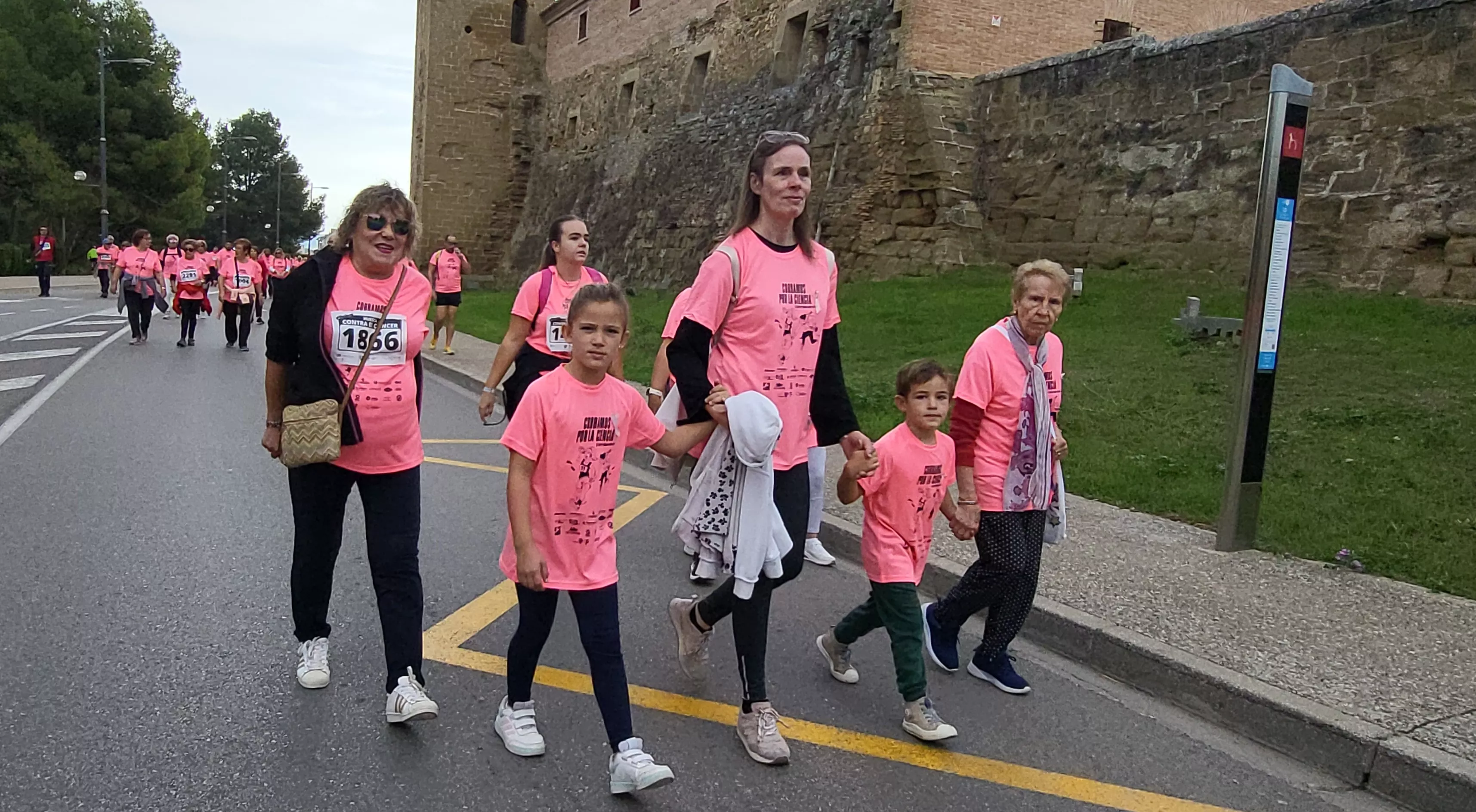 XI Carrera contra el Cáncer de Huesca. Foto Mercedes Manterola