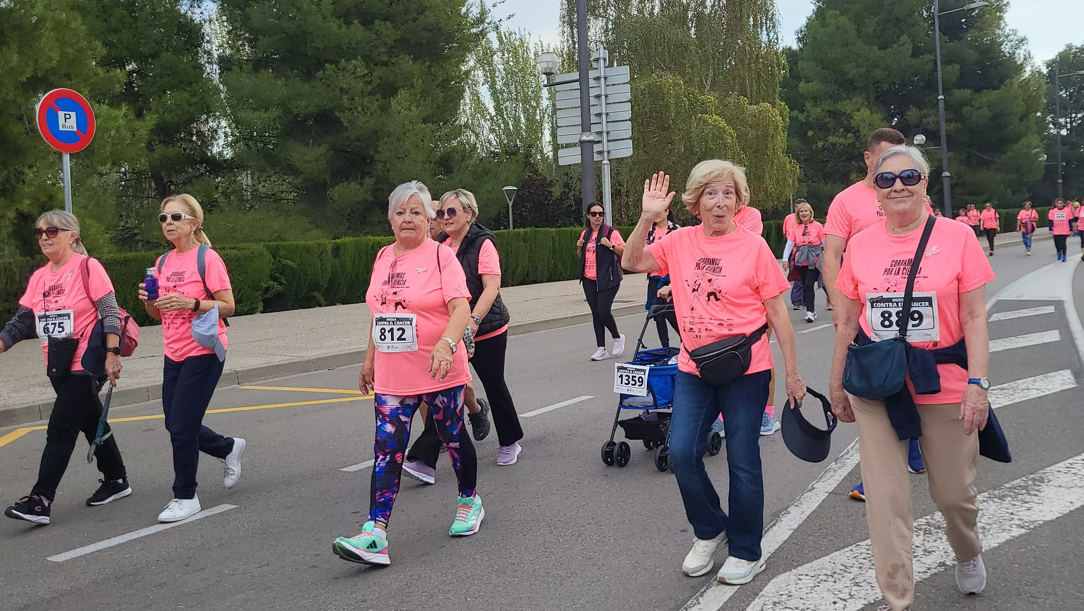 XI Carrera contra el Cáncer de Huesca. Foto Mercedes Manterola