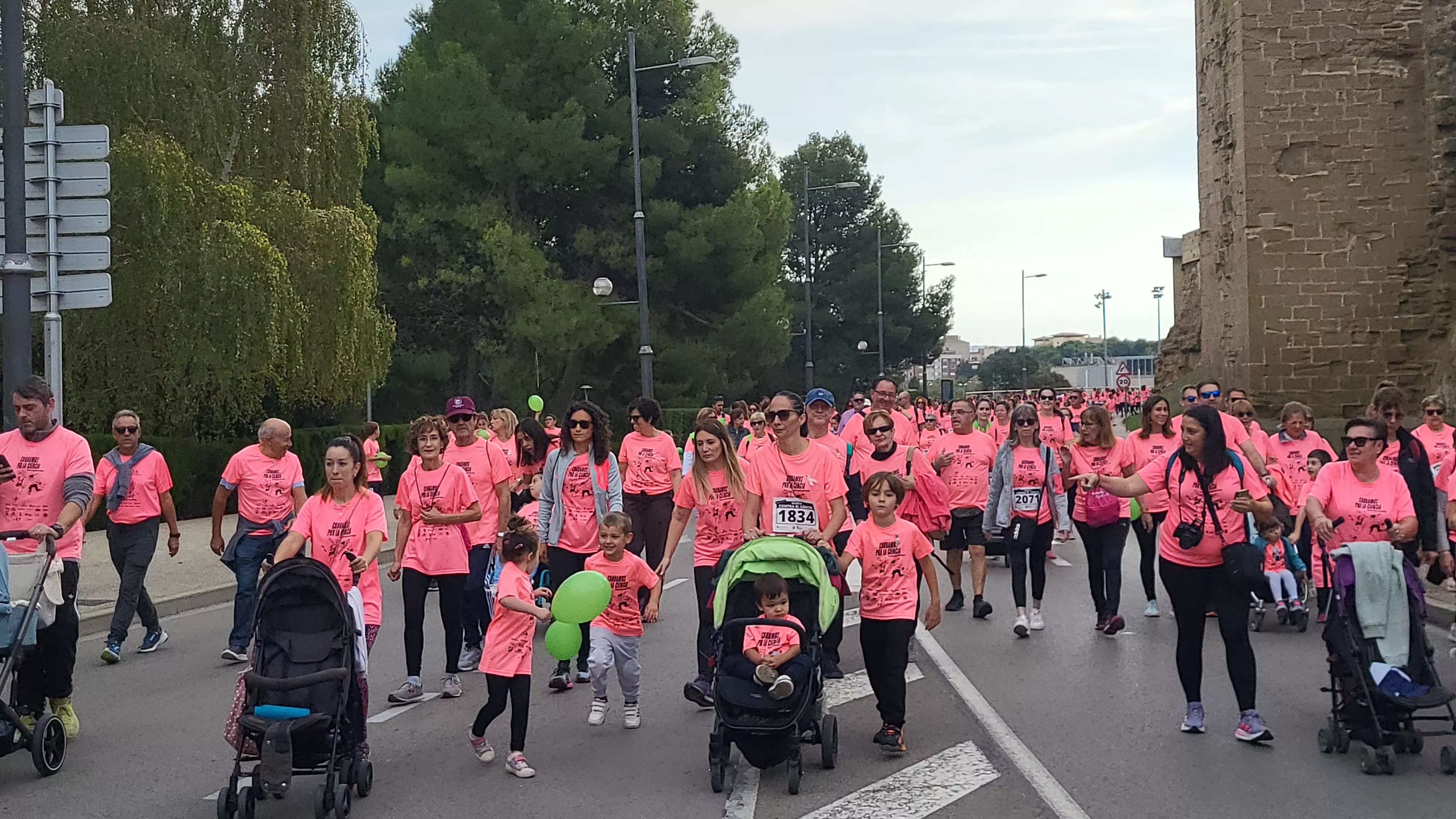 XI Carrera contra el Cáncer de Huesca. Foto Mercedes Manterola