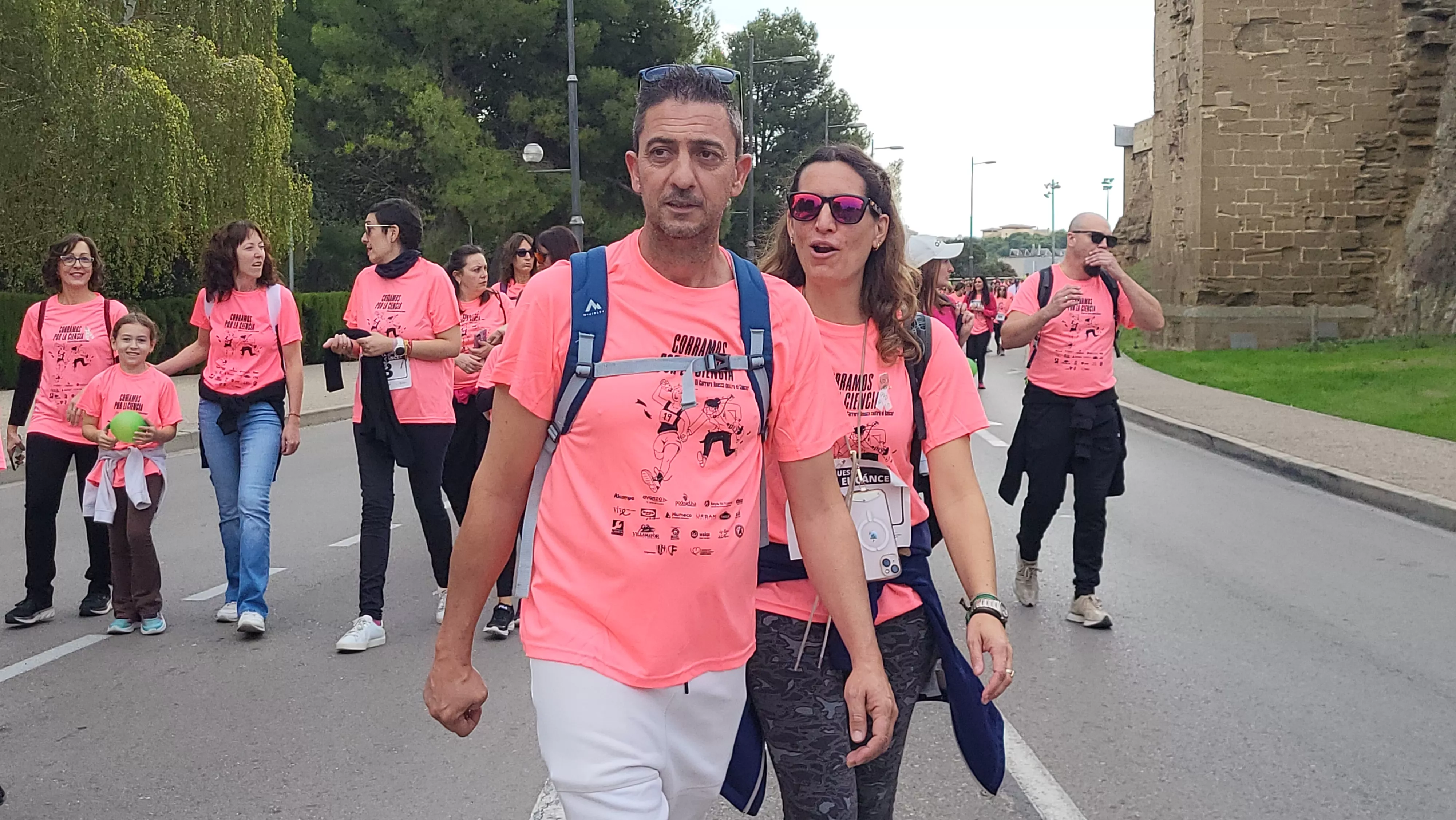 XI Carrera contra el Cáncer de Huesca. Foto Mercedes Manterola