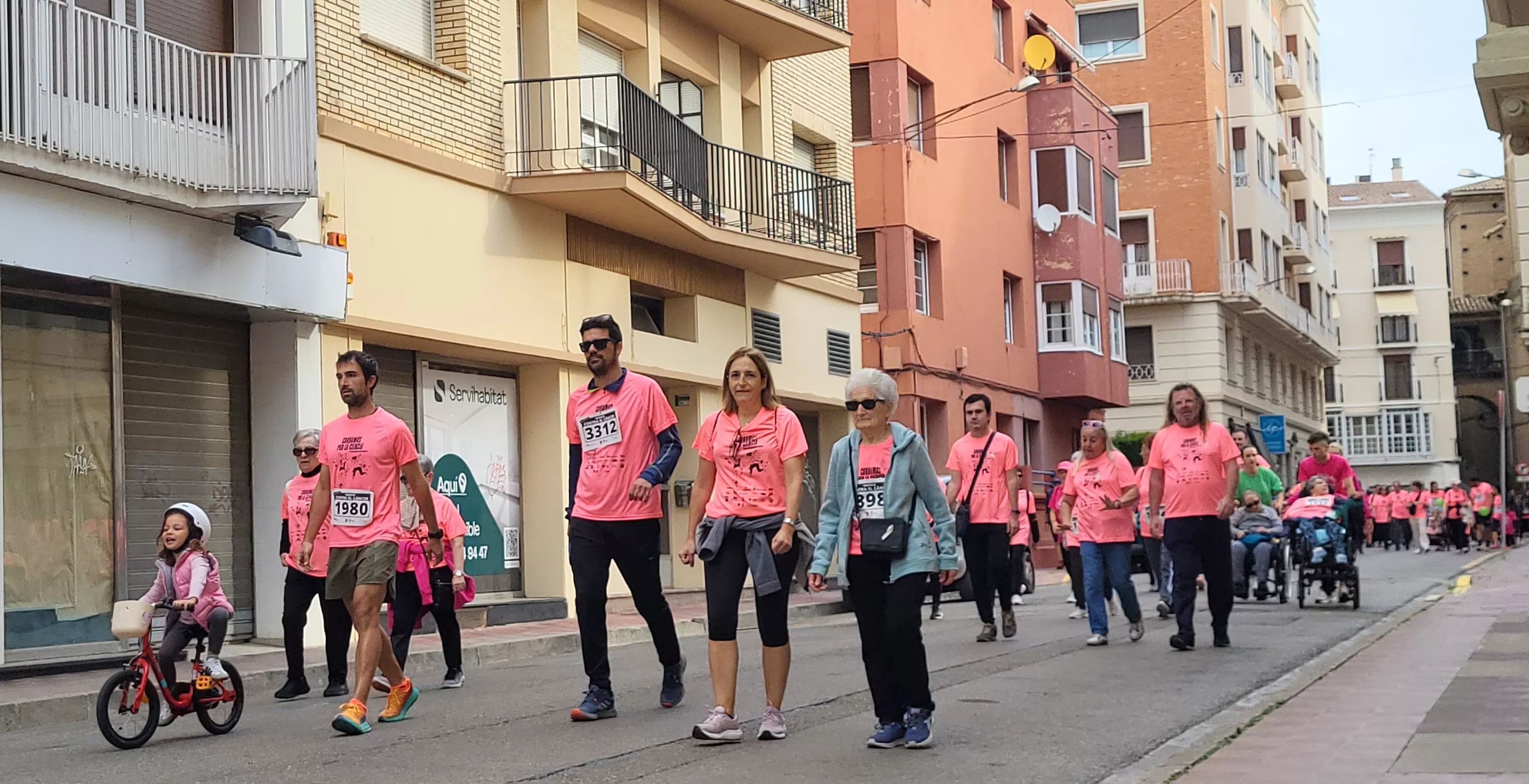 XI Carrera contra el Cáncer de Huesca. Foto Mercedes Manterola