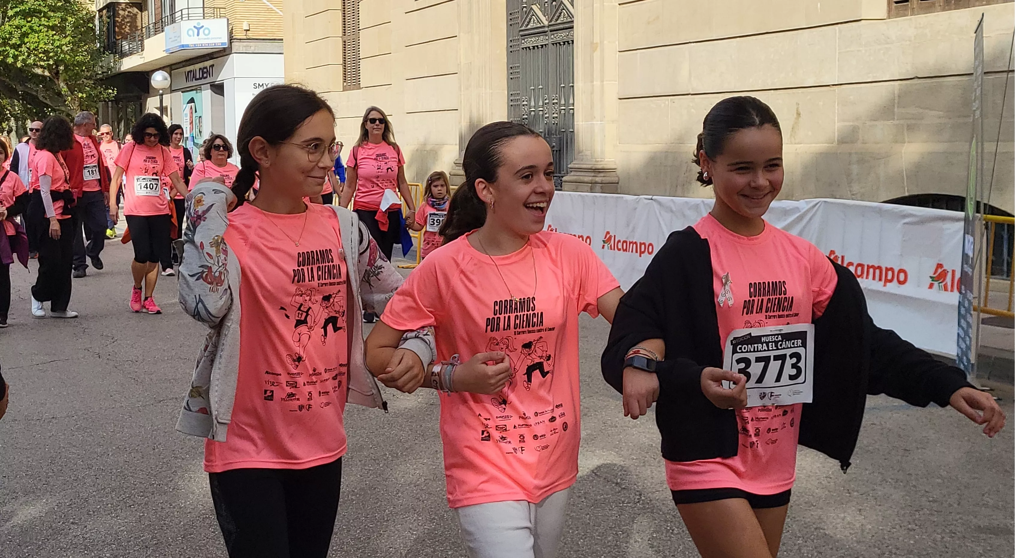 XI Carrera contra el Cáncer de Huesca. Foto Mercedes Manterola