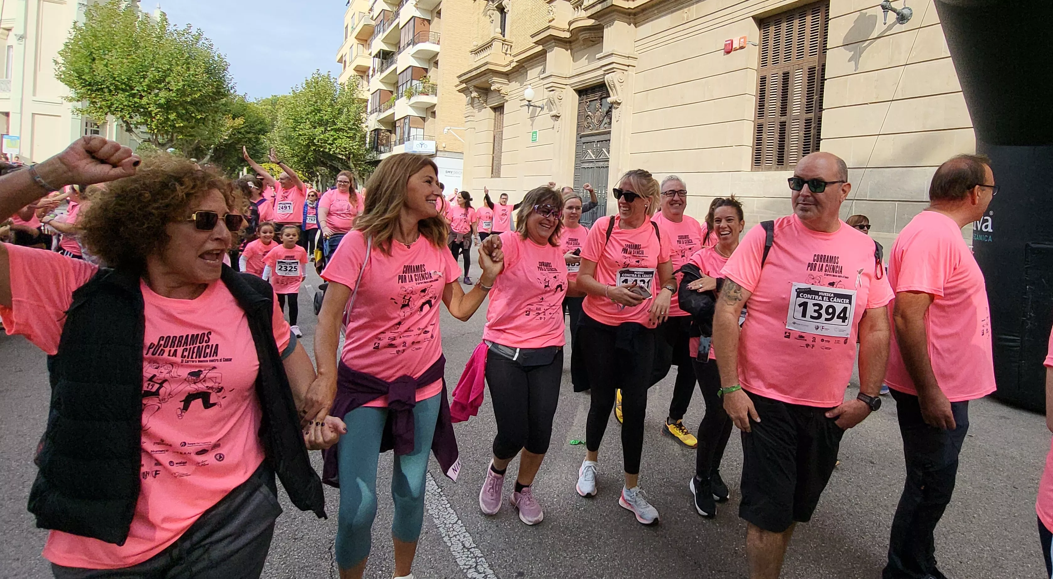XI Carrera contra el Cáncer de Huesca. Foto Mercedes Manterola