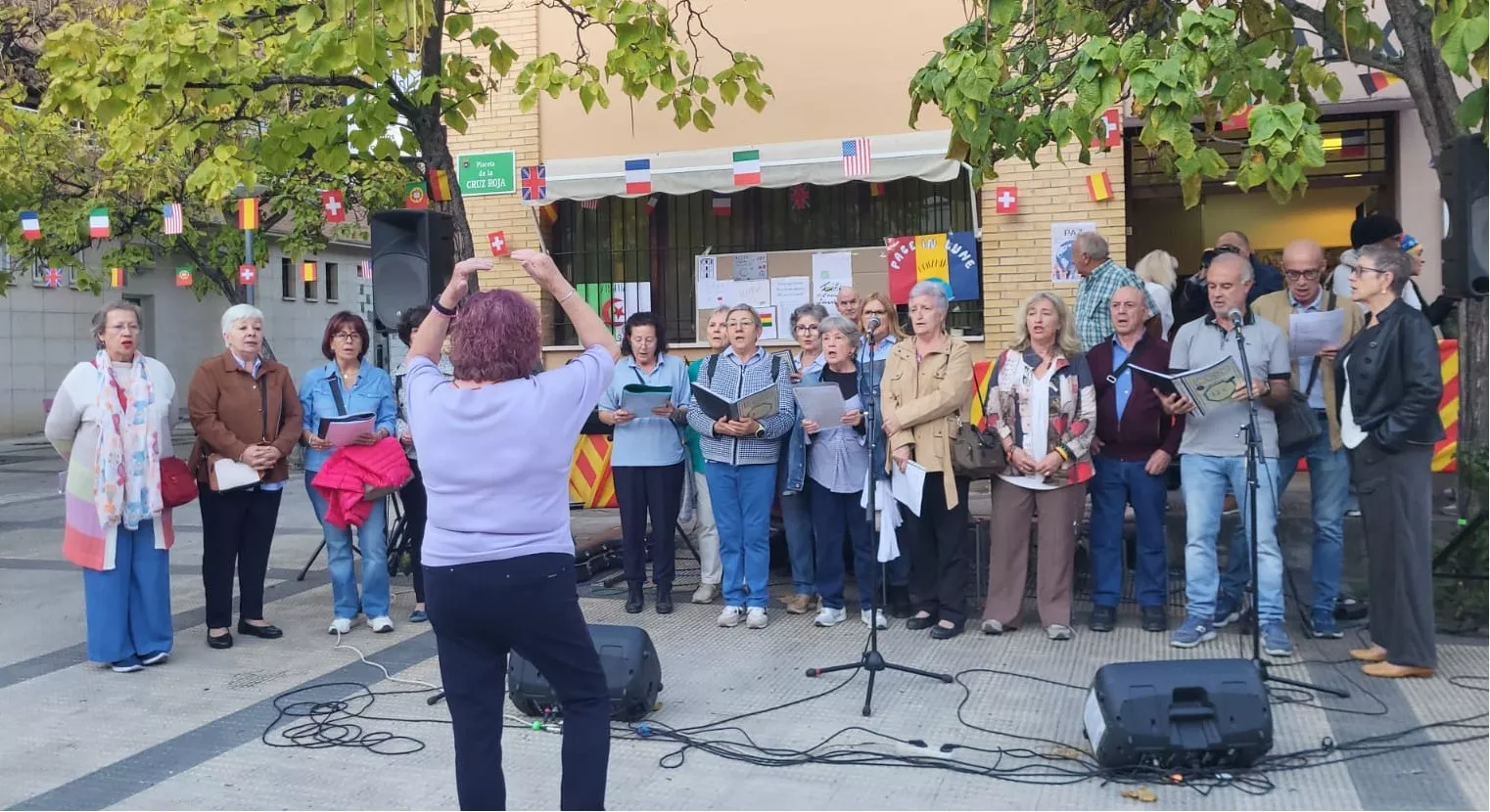 Día de la Paz en el Barrio de María Auxiliadora. Foto Myriam Martínez