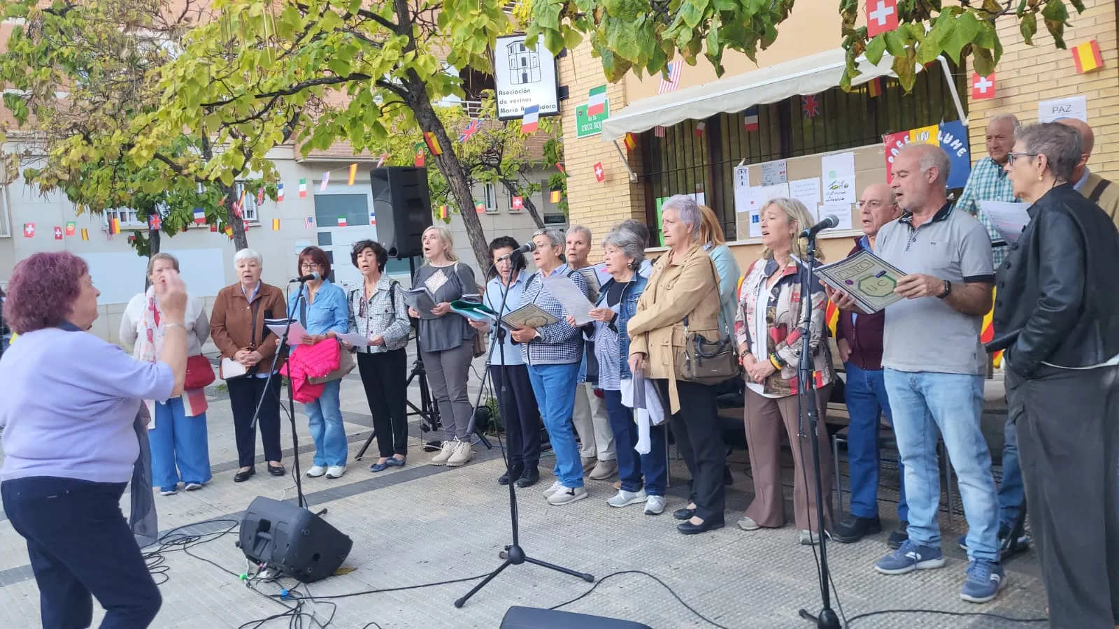 Día de la Paz en el Barrio de María Auxiliadora. Foto Myriam Martínez