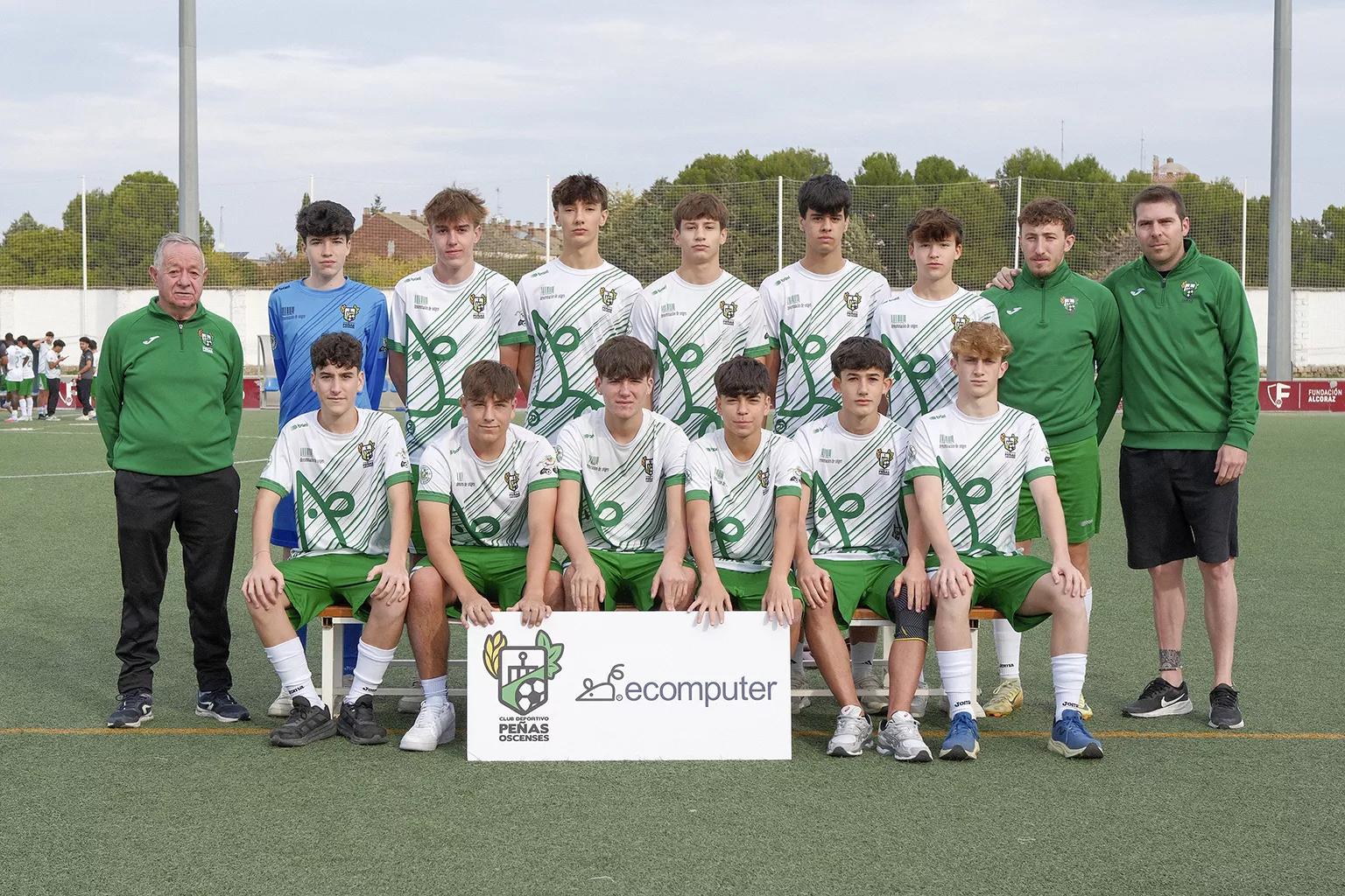 Imágenes de la presentación de la cantera del CD Peñas Oscenses. Foto: Alejandro Sanagustín