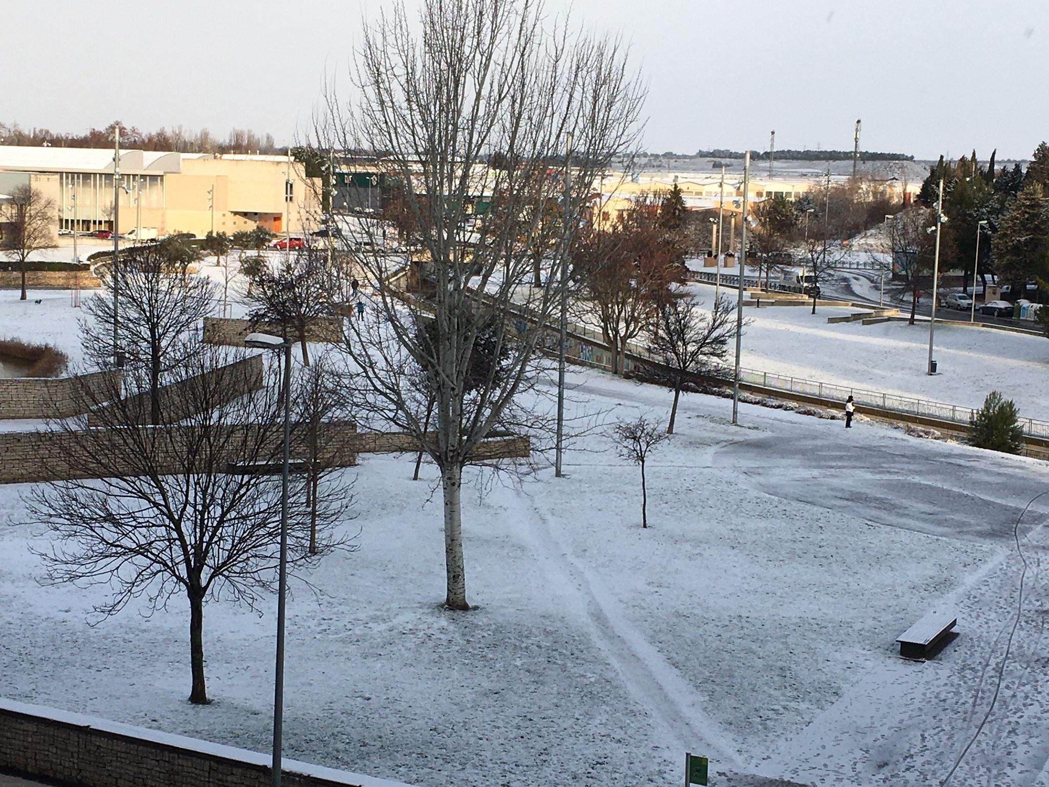 Calle Luis Mur Ventura y Parque de la Universidad. Foto Marta Escartín 