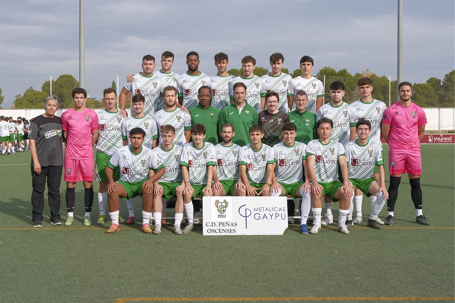 Imágenes de la presentación de la cantera del CD Peñas Oscenses. Foto: Alejandro Sanagustín