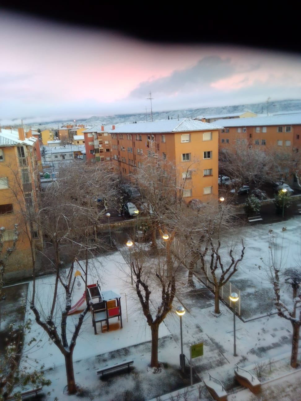 Imagen del barrio del Perpetuo Socorro de Huesca. Foto Carlos Barraca