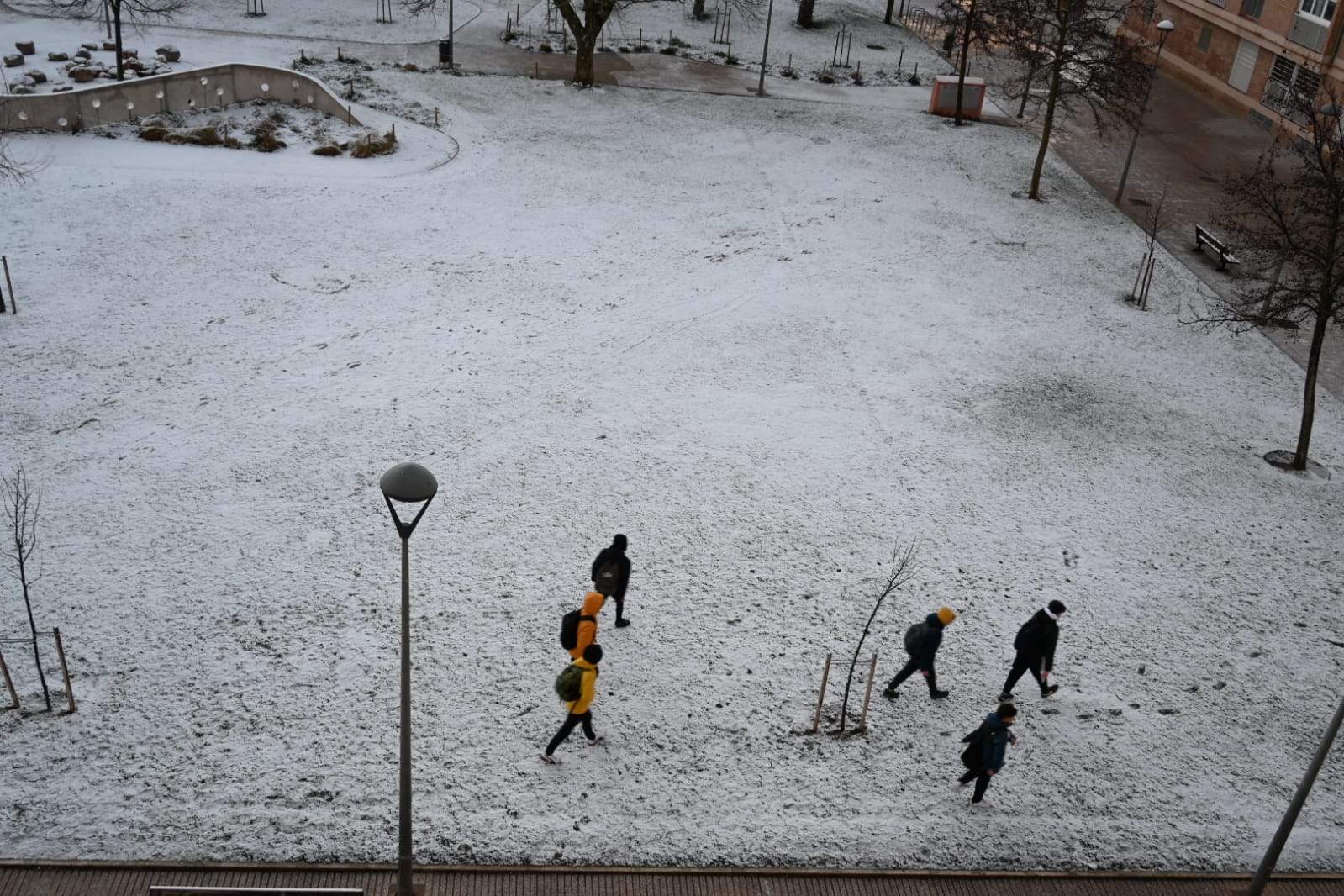 Parque San Martín de Huesca. Foto Carlos Jalle 