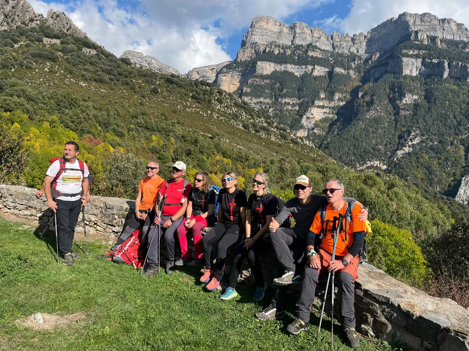 Los Javieres, en la Travesía GR15