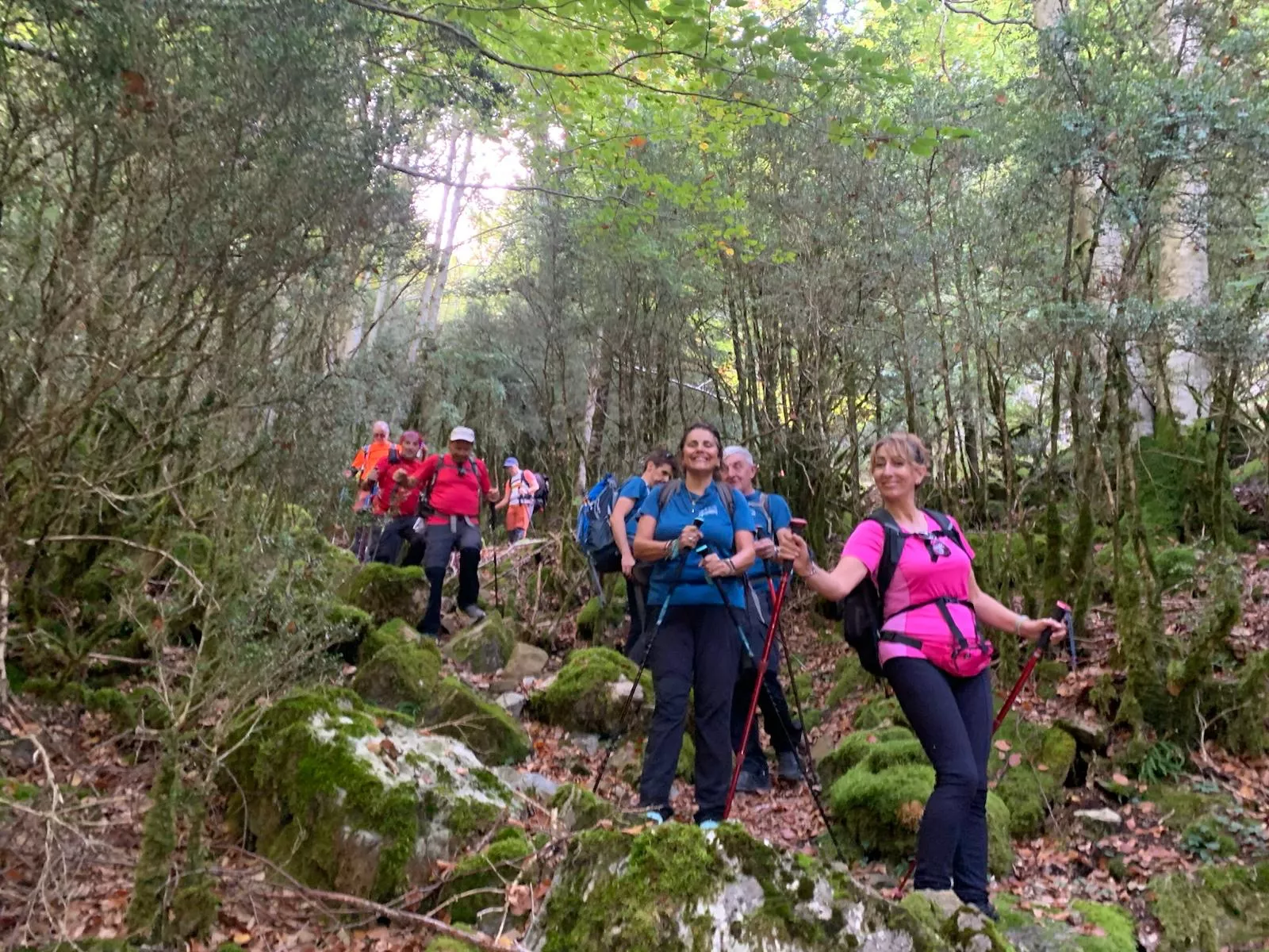 Los Javieres, en la Travesía GR15