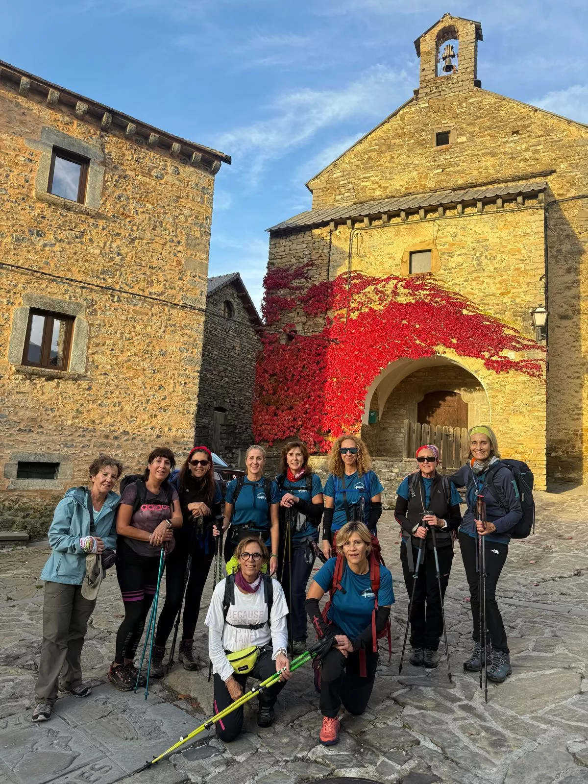 Los Javieres, en la Travesía GR15