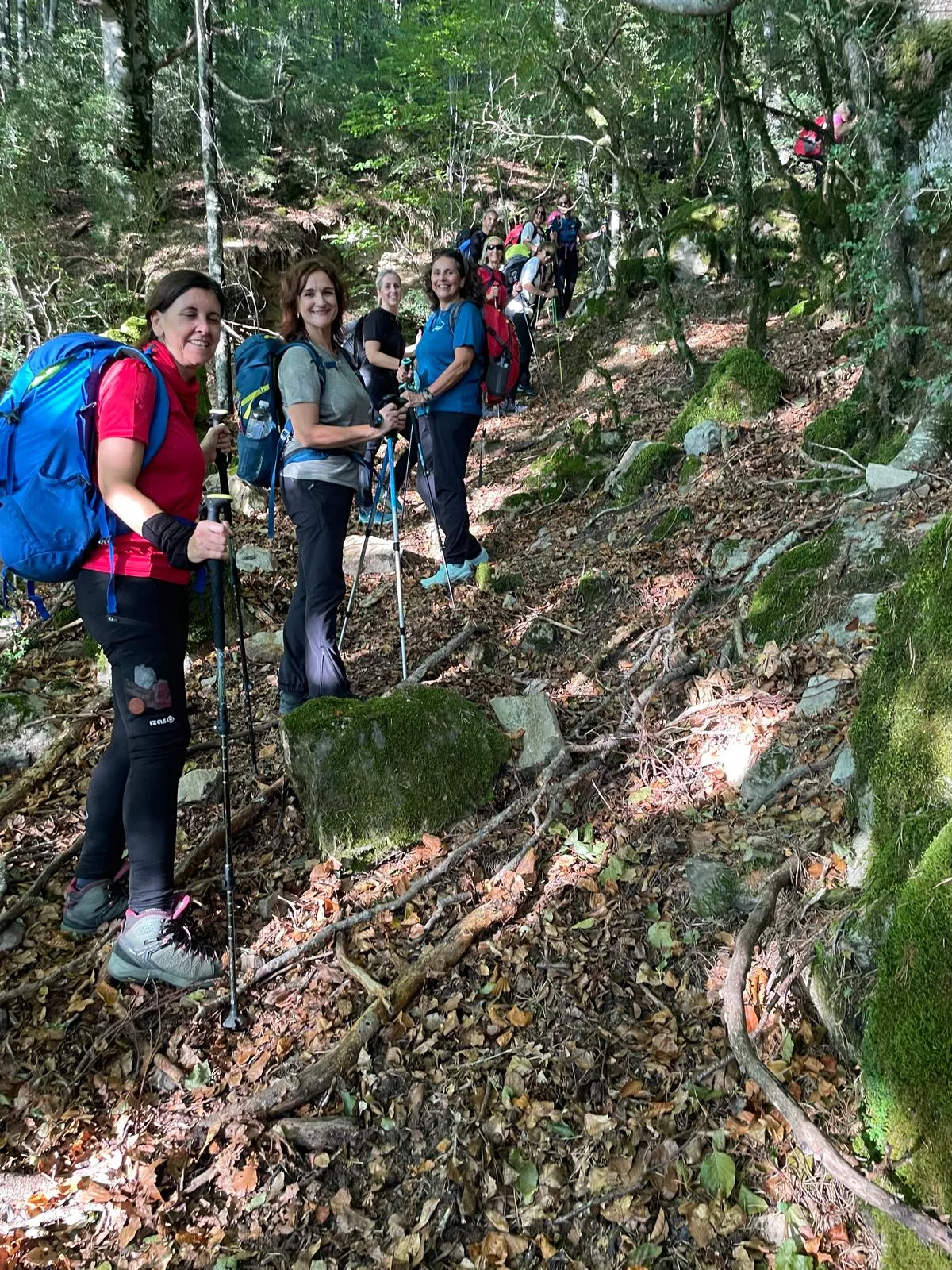 Los Javieres, en la Travesía GR15