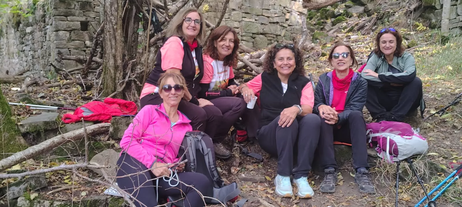 Los Javieres, en la Travesía GR15