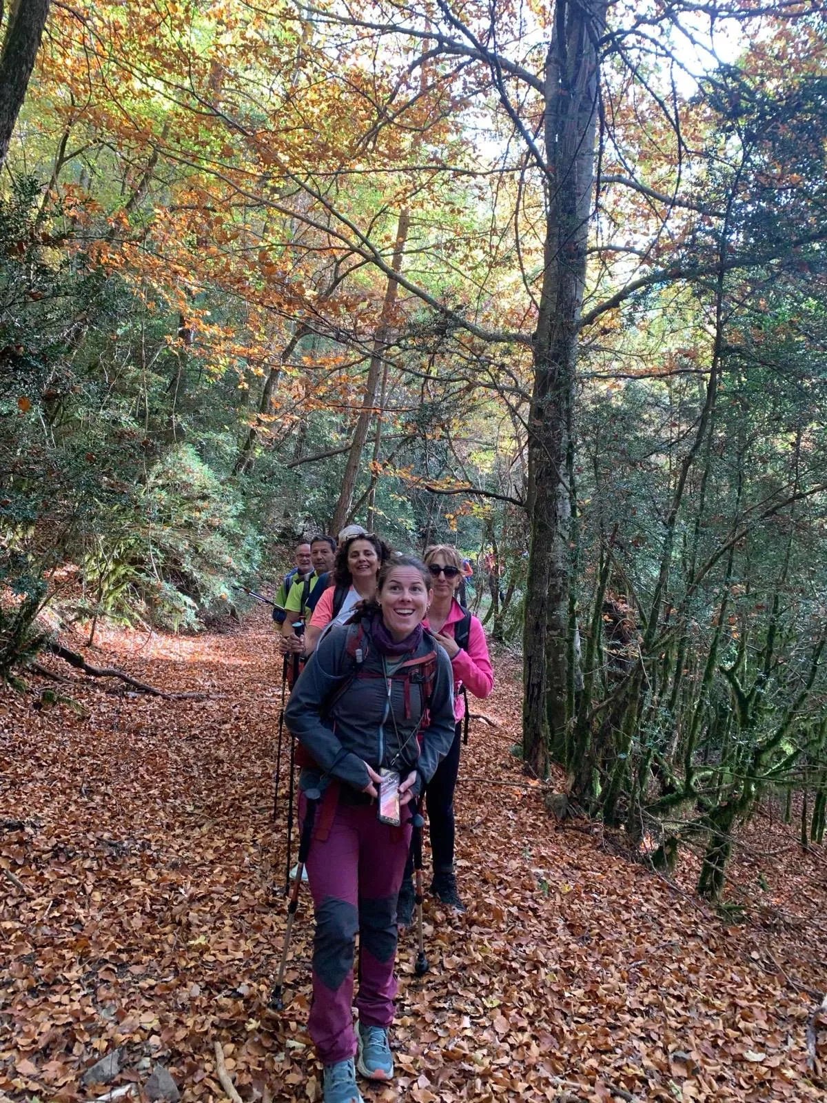 Los Javieres, en la Travesía GR15