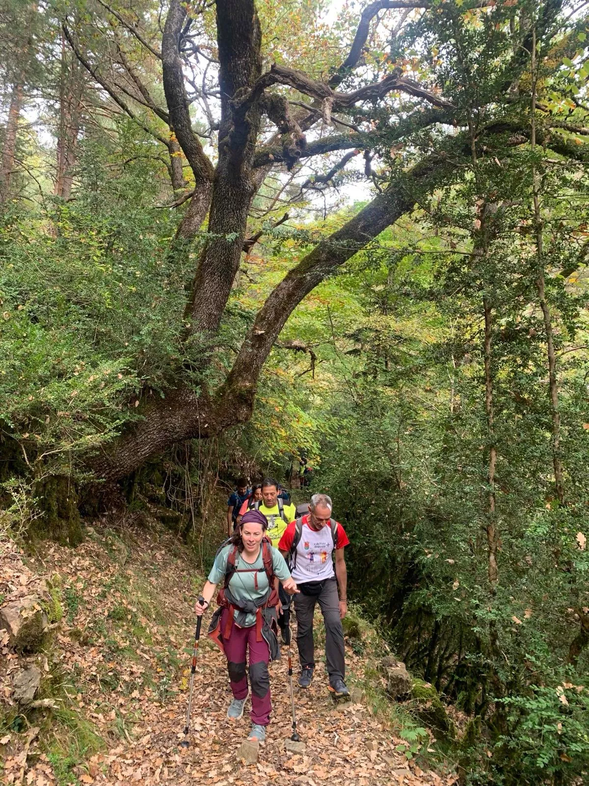 Los Javieres, en la Travesía GR15