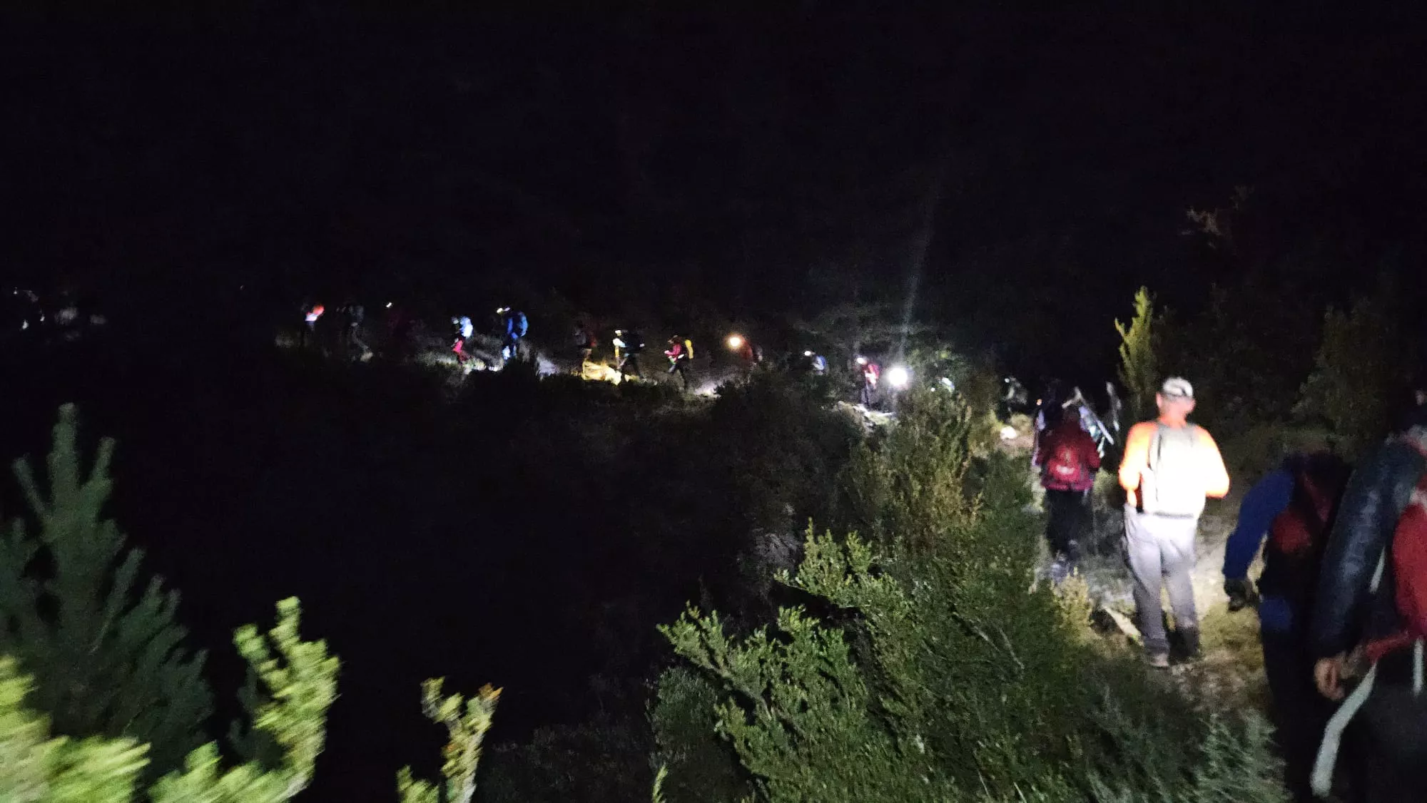 Los Javieres, en la Travesía GR15