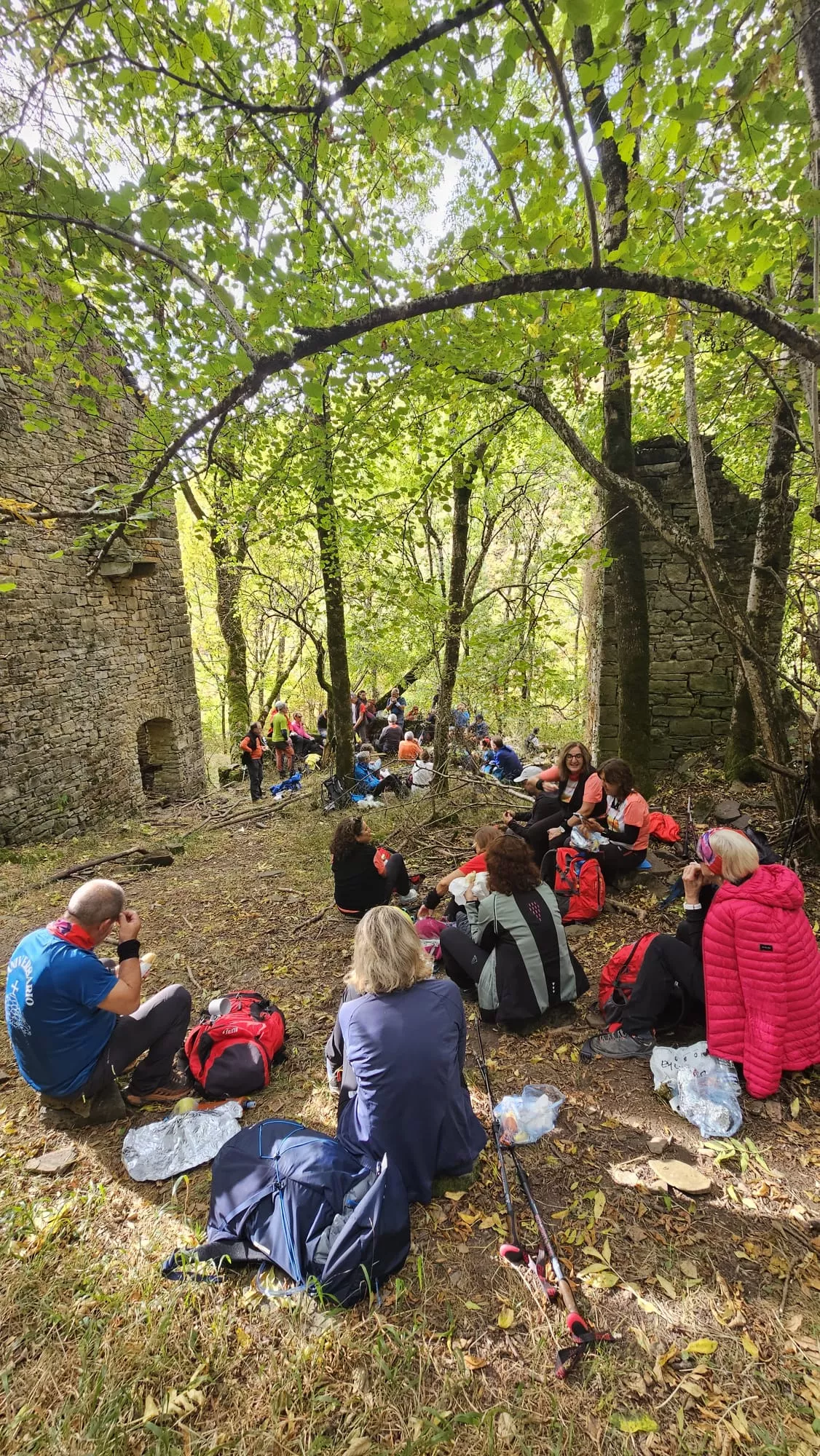 Los Javieres, en la Travesía GR15