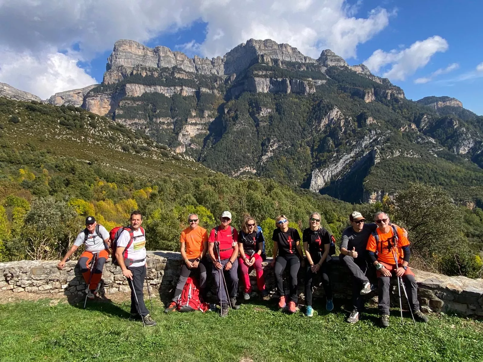 Los Javieres, en la Travesía GR15
