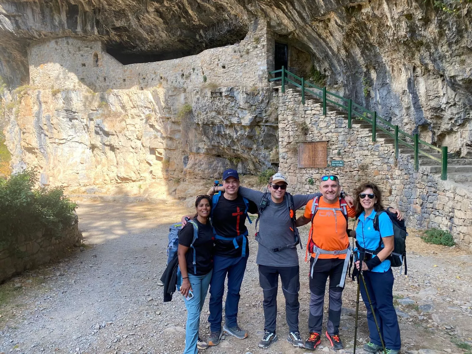 Los Javieres, en la Travesía GR15