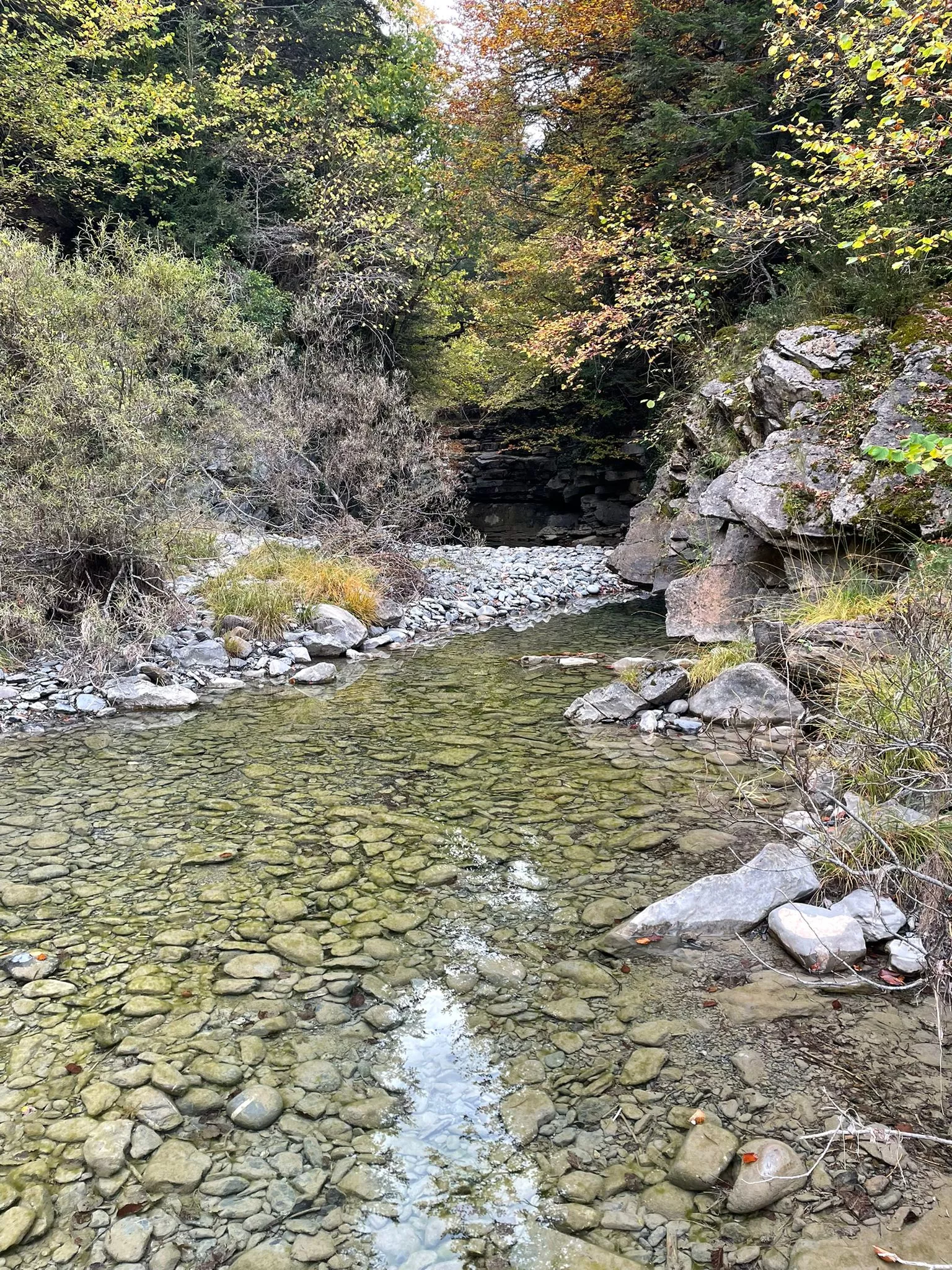 Los Javieres, en la Travesía GR15