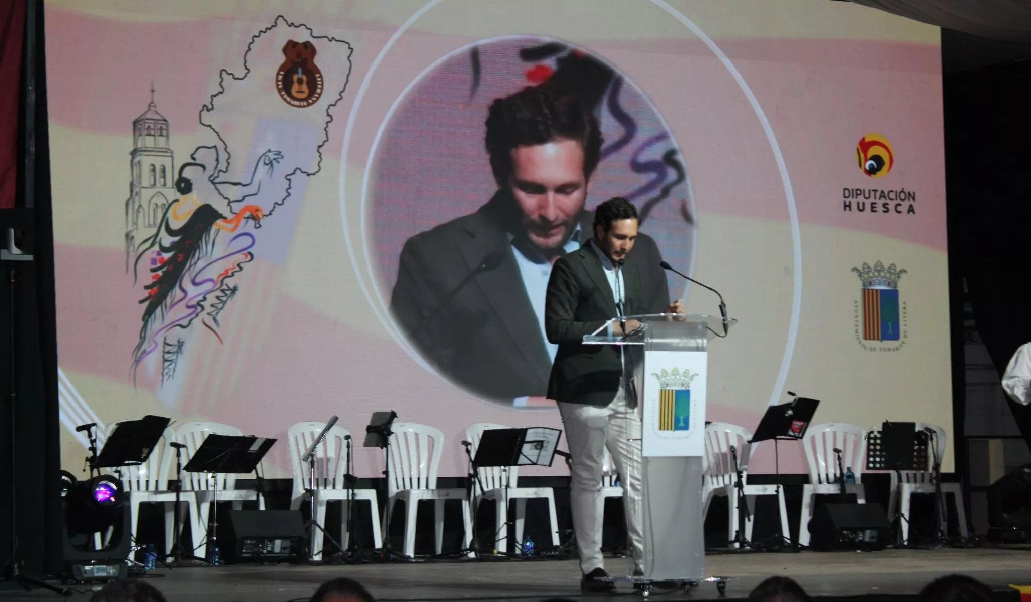 Gala de celebración del centenario de Alma Literana en Tamarite.