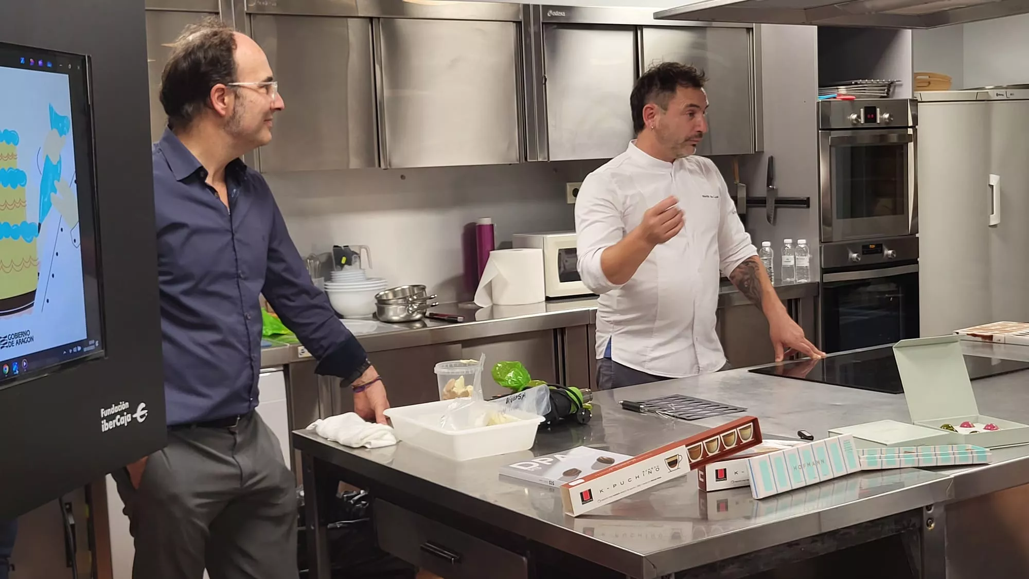 Martín de Luca con Jaume Cot Martín de Luca con Jaume Cot