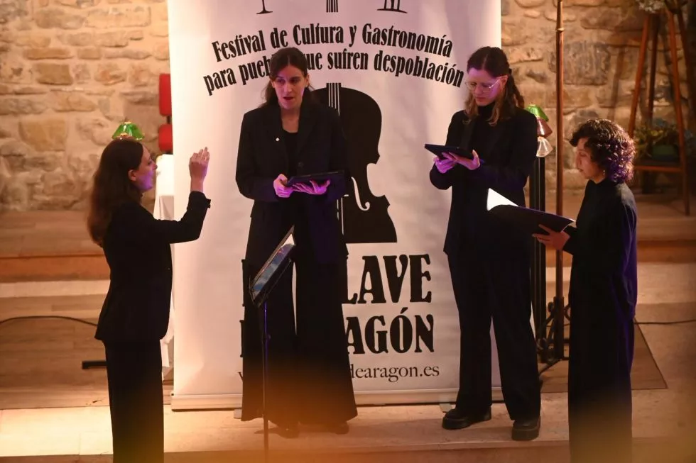 Entrega de premios del Festival En Clave de Aragón en Campo.