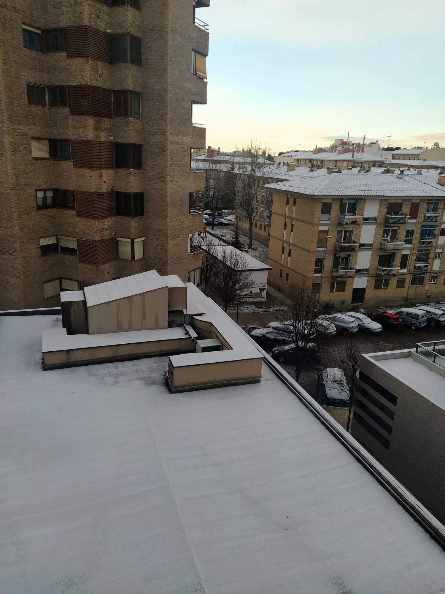 Imagen tomada desde una terraza de la calle María Auxiliadora. Foto Bibí Sanvicente