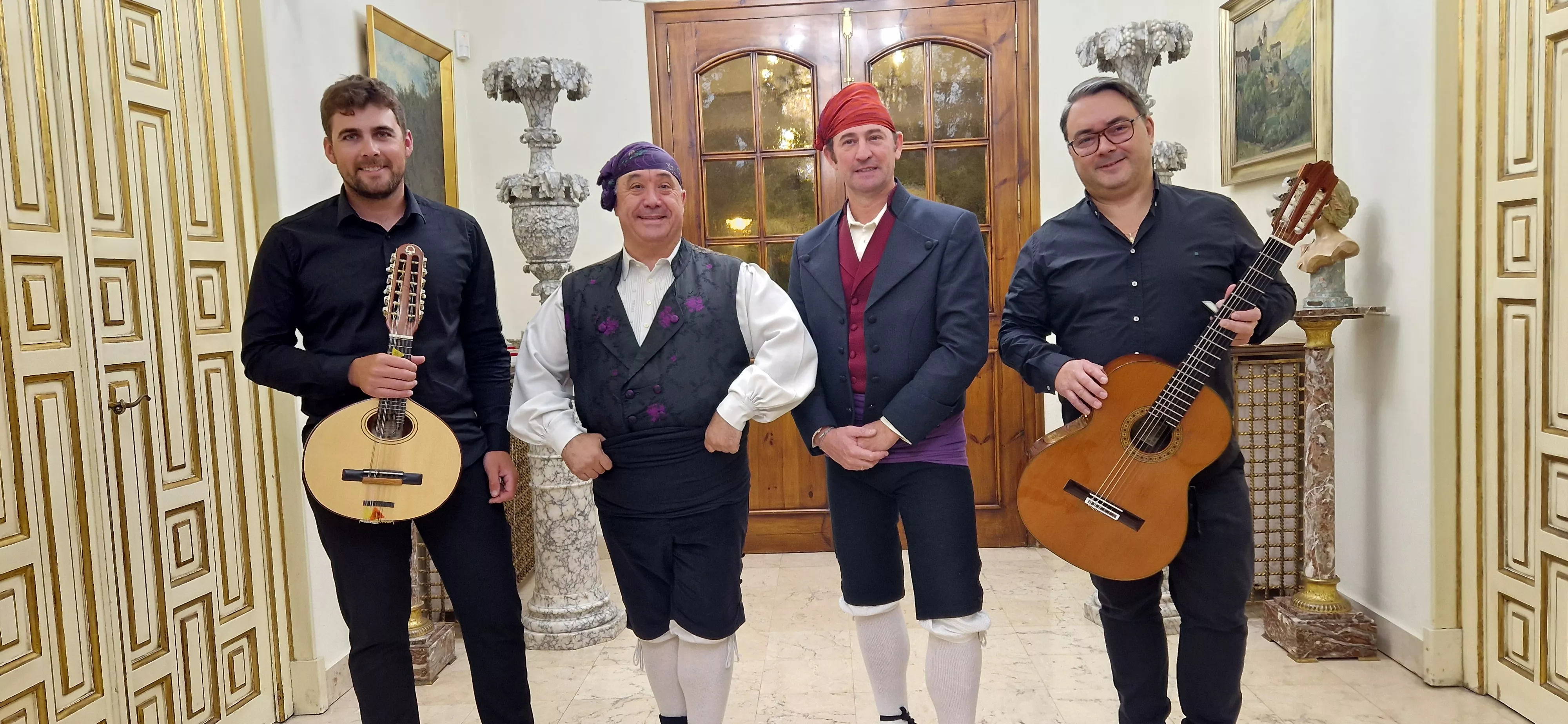 Iván Sampietro, Javier Badules, Roberto Ciria y Rodrigo El Puente. Foto Myriam Martínez Iván Sampietro, Javier Badules, Roberto Ciria y Rodrigo El Puente. Foto Myriam Martínez