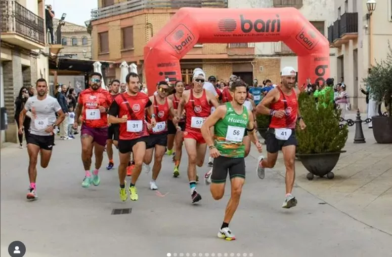Fernando Esperanza lideró la carrera desde la salida. Foto: @chistavin_berbegal
