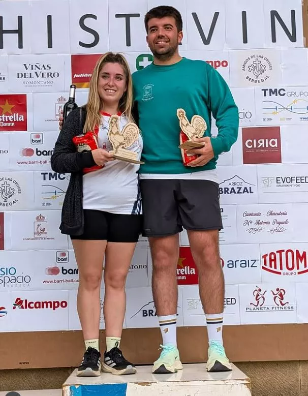Marcos Pascual y Sheila Osuna, mejores corredores locales