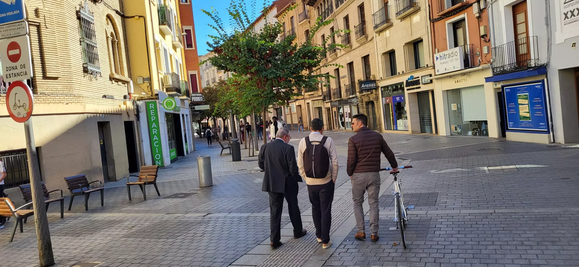 El Ayuntamiento de Huesca da el visto bueno al nuevo Plan de Movilidad Urbana Sostenible.