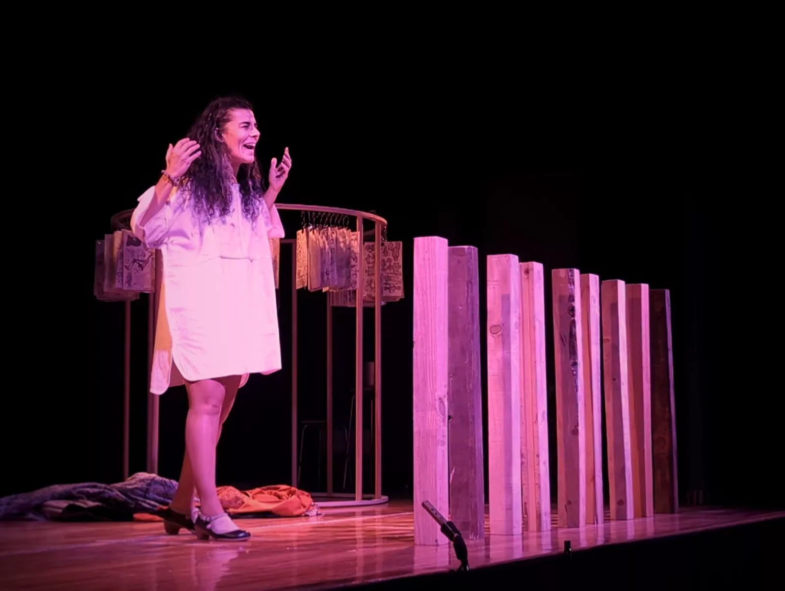 Preestreno de la obra audiovisual Museo de la intemperie en la Escuela de Arte.